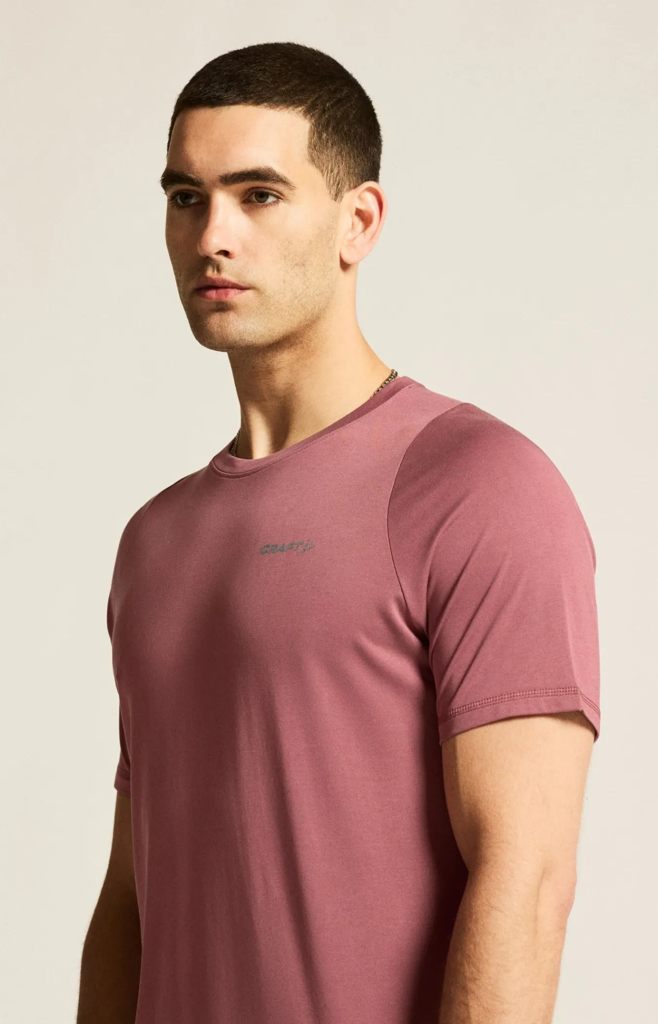 T-Skjorter & Singleter|Trening>Craft Sportswear Collective Bi-Blend Ss Tee M Rose Brown