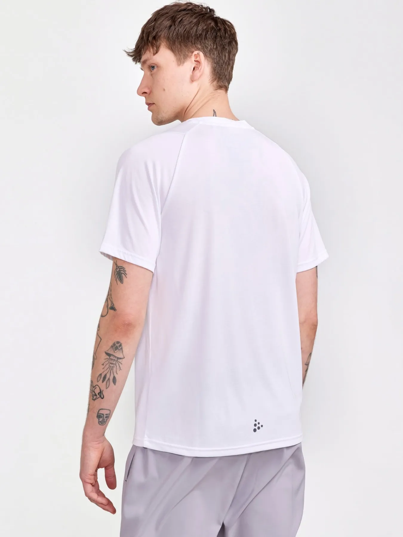 T-Skjorter & Singleter|Trening>Craft Sportswear Collective Bi-Blend Ss Tee M White