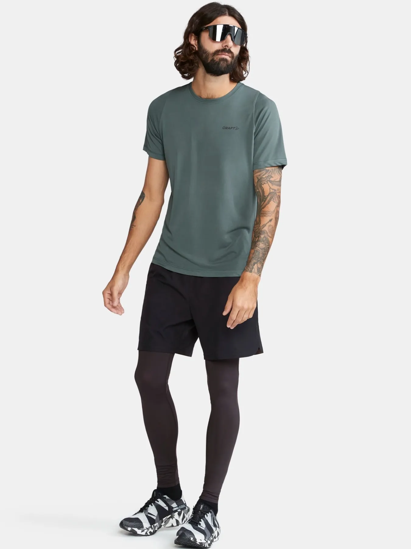 T-Skjorter & Singleter|Trening>Craft Sportswear Collective Bi-Blend Ss Tee M Thyme