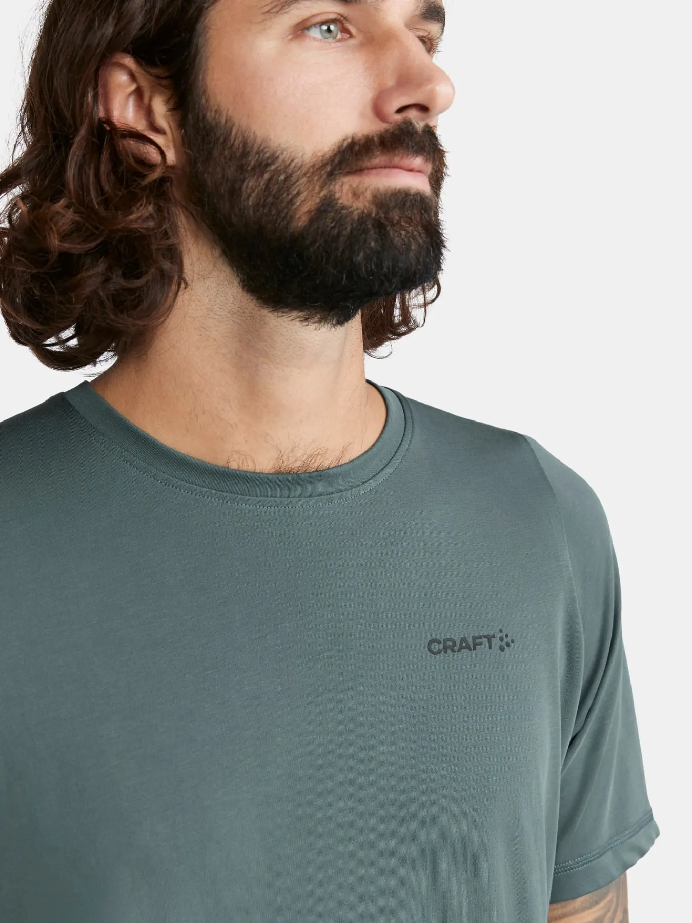T-Skjorter & Singleter|Trening>Craft Sportswear Collective Bi-Blend Ss Tee M Thyme