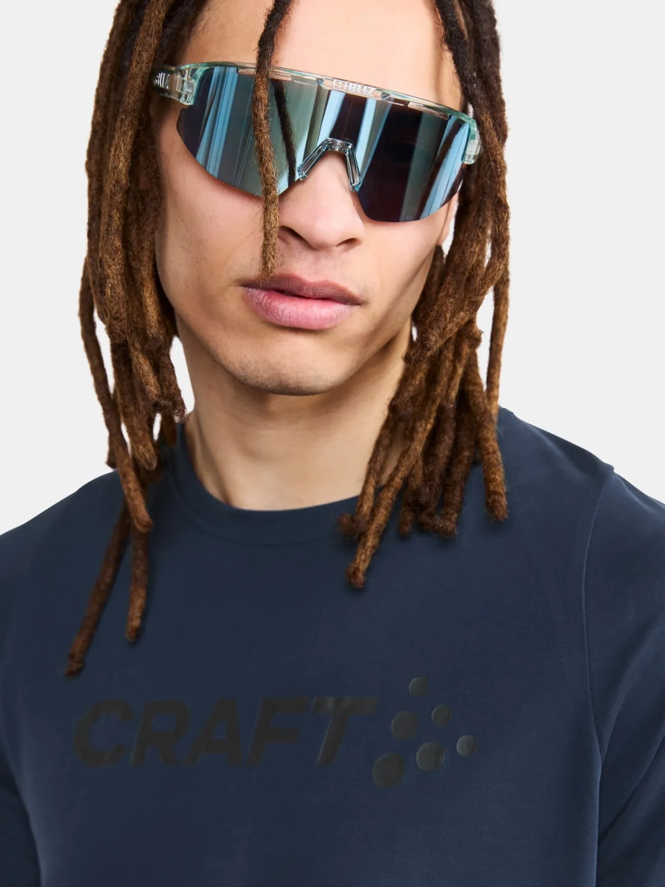 T-Skjorter & Singleter|Trening>Craft Sportswear Collective Bi-Blend Ss Tee M Blaze
