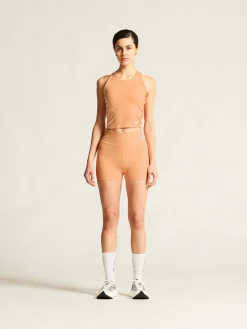 T-Skjorter & Singleter|Trening>Craft Sportswear Collective Cropped Singlet W Apricot