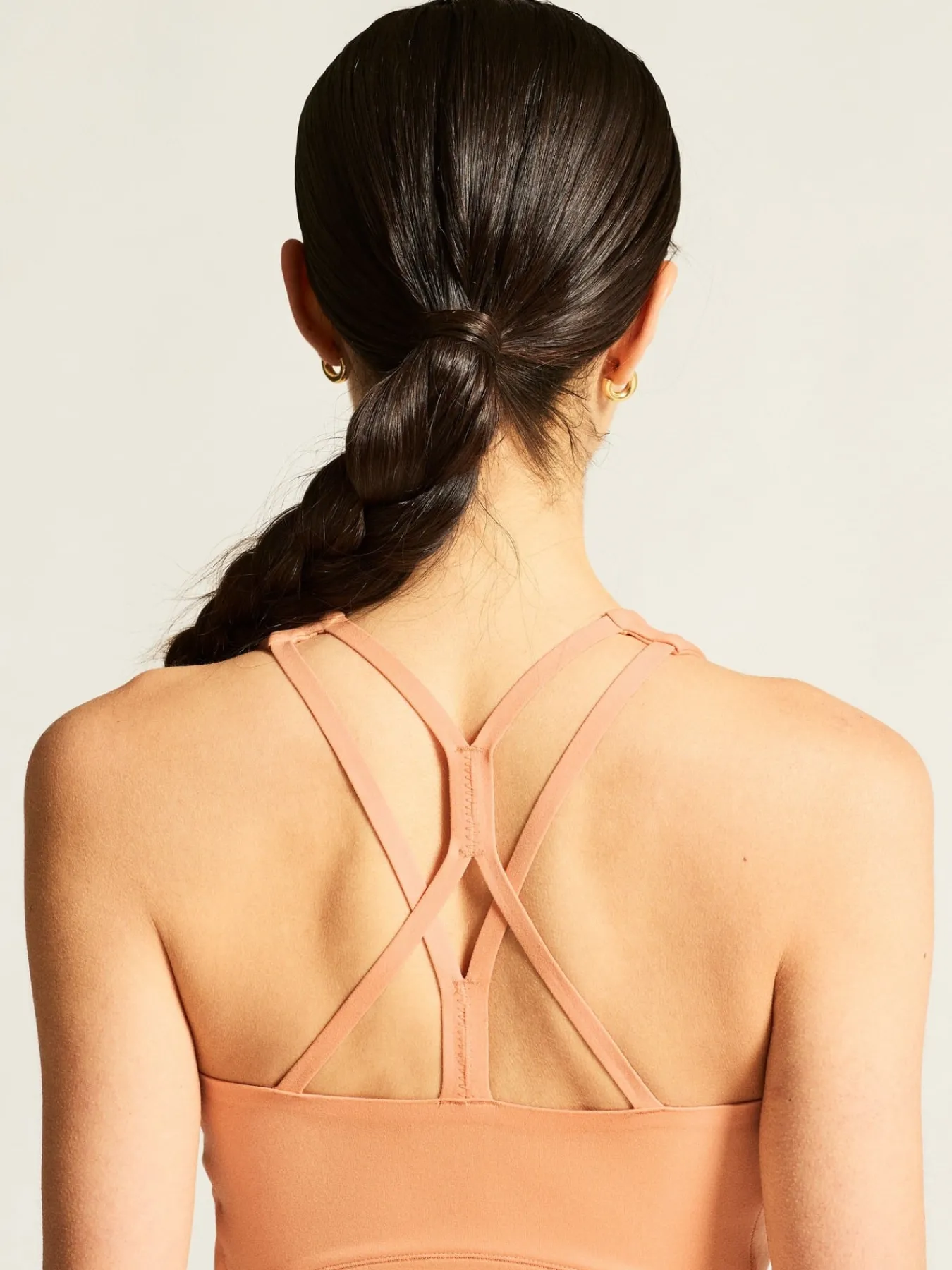 T-Skjorter & Singleter|Trening>Craft Sportswear Collective Cropped Singlet W Apricot