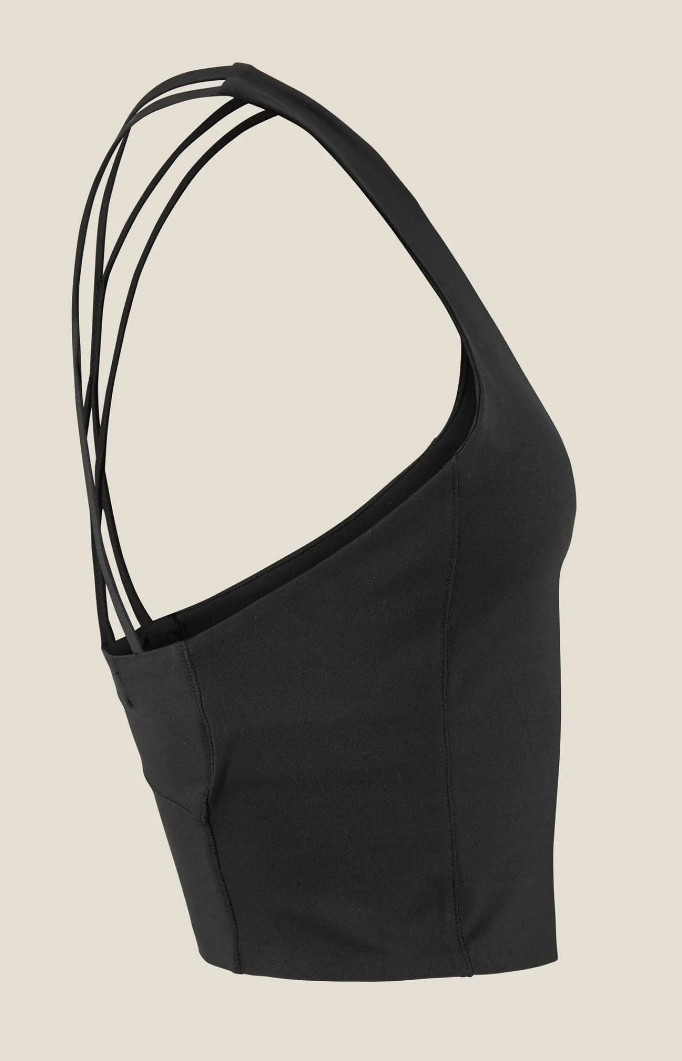 T-Skjorter & Singleter|Trening>Craft Sportswear Collective Cropped Singlet W Black