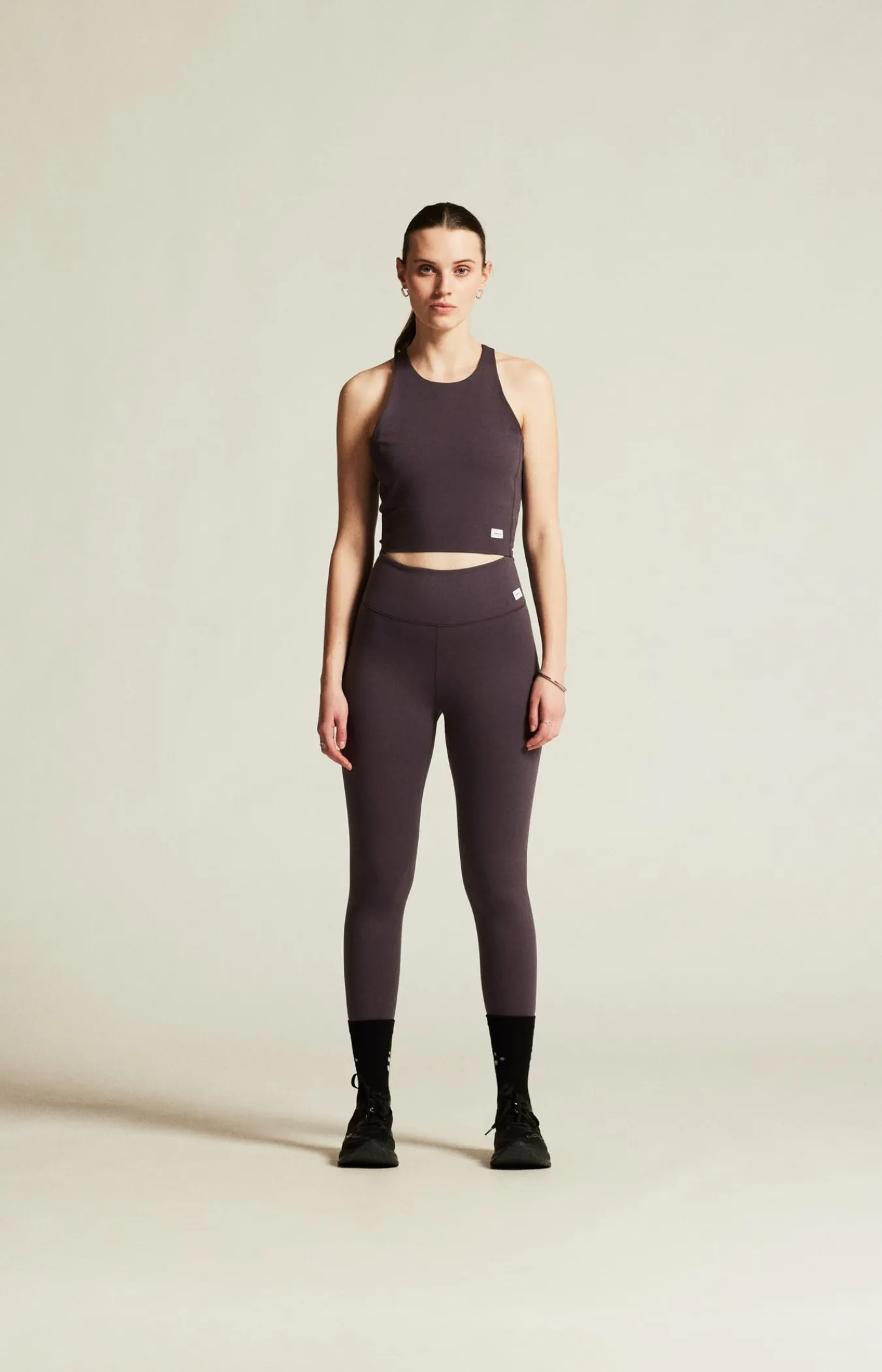 T-Skjorter & Singleter|Trening>Craft Sportswear Collective Cropped Singlet W Dk Plum