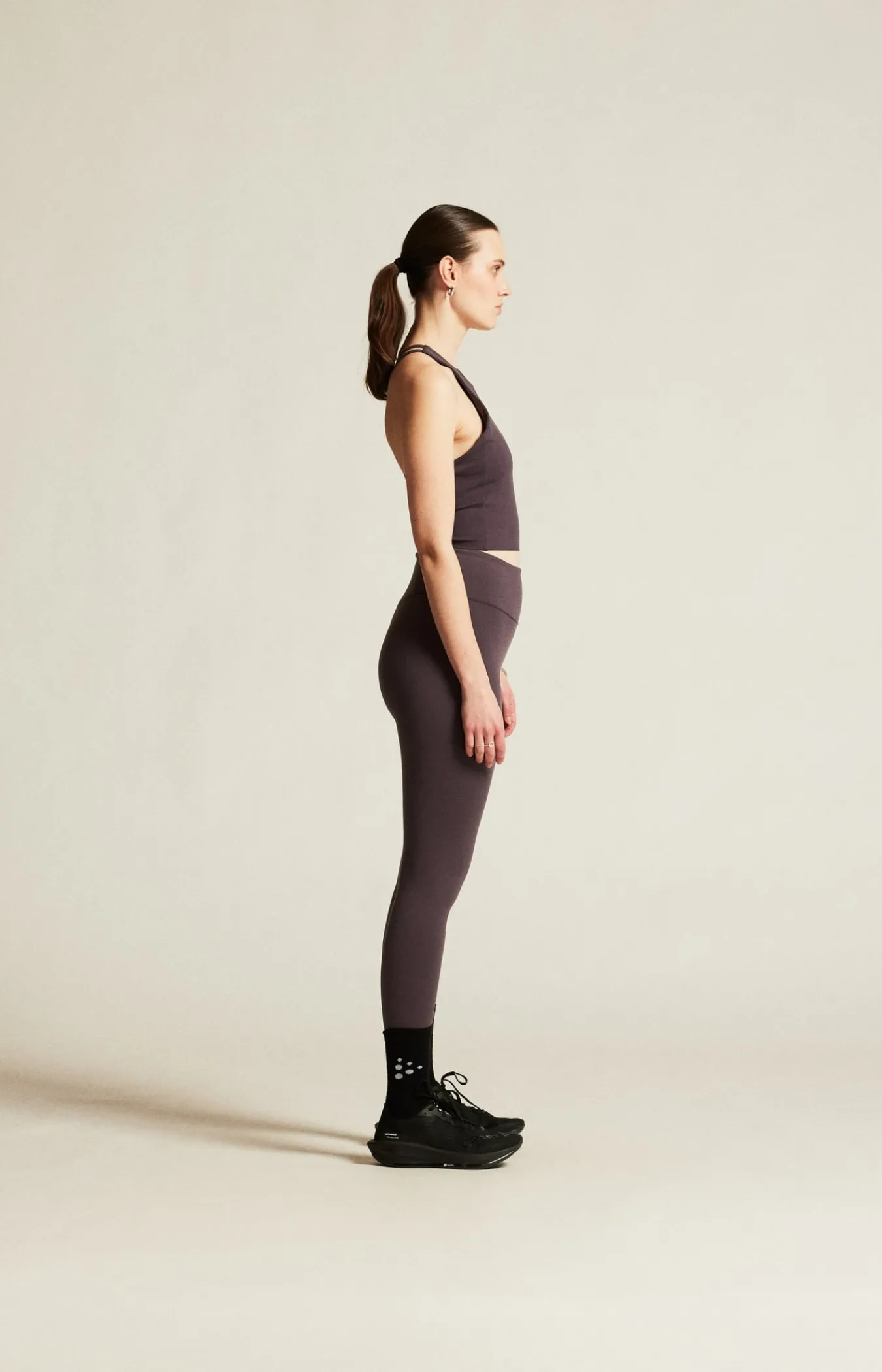 T-Skjorter & Singleter|Trening>Craft Sportswear Collective Cropped Singlet W Dk Plum