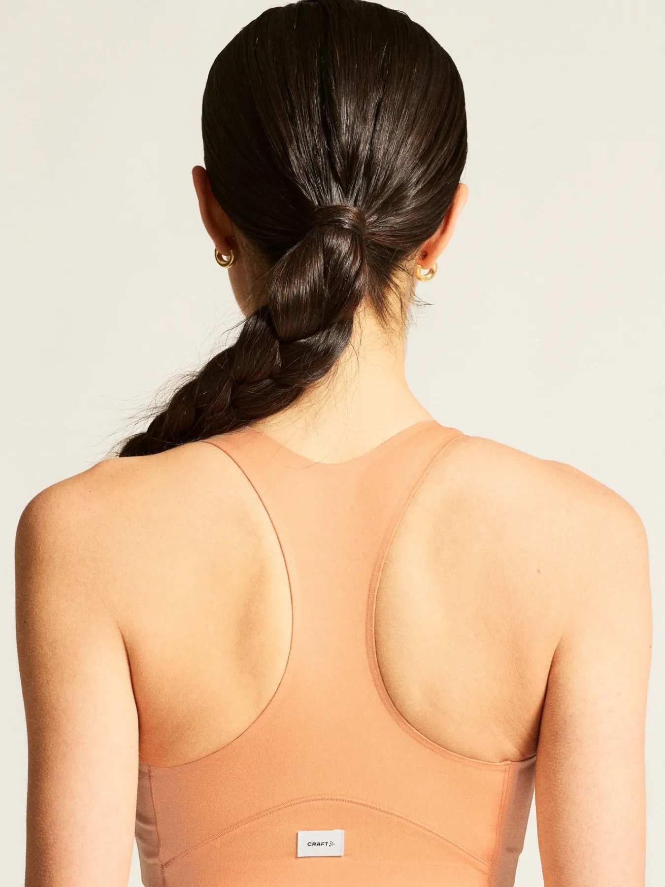 Undertøy|Trening>Craft Sportswear Collective Padded Sports Bra W Apricot