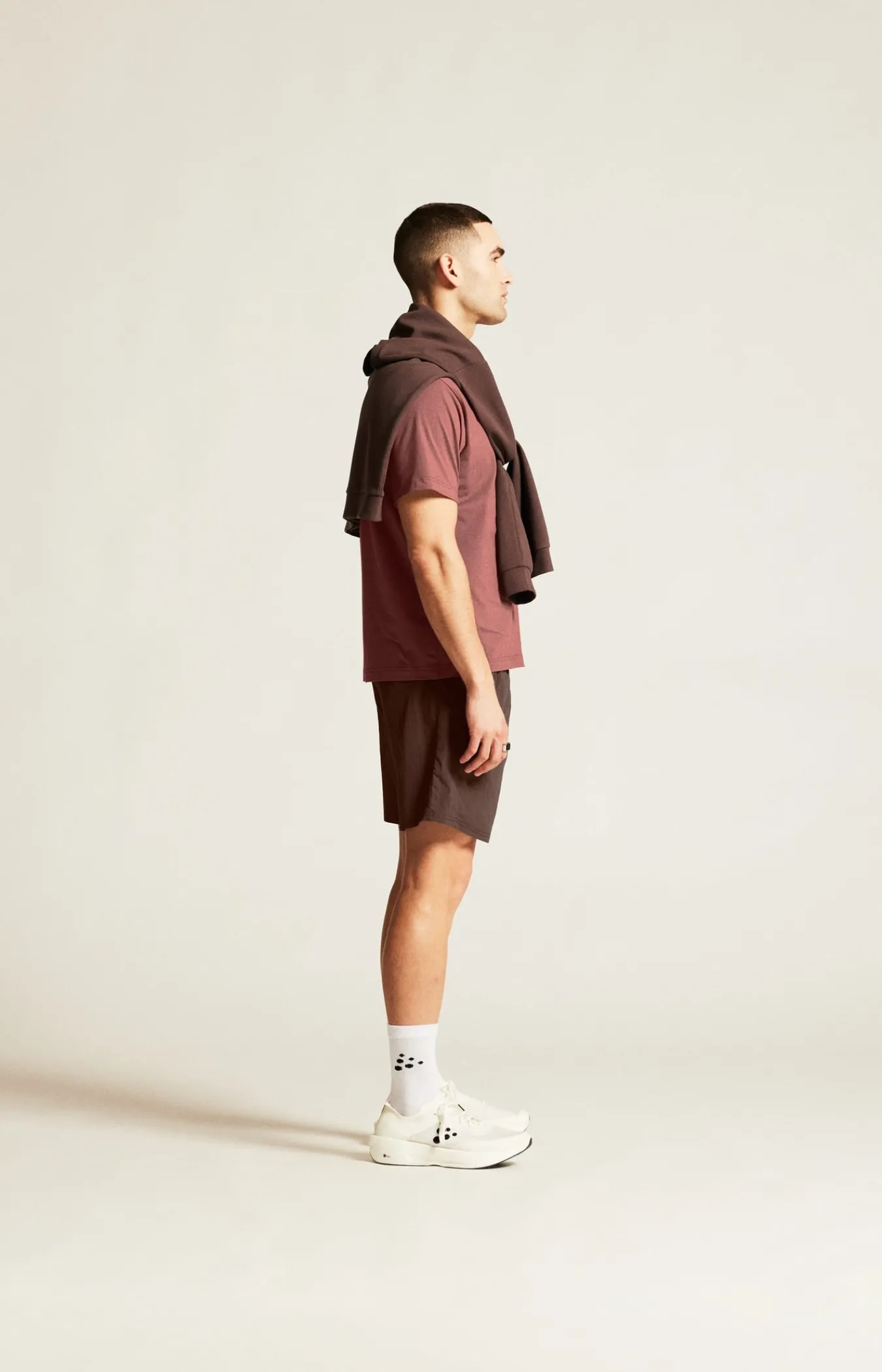 T-Skjorter & Singleter|Trening>Craft Sportswear Collective Relaxed Ss Tee M Rose Brown