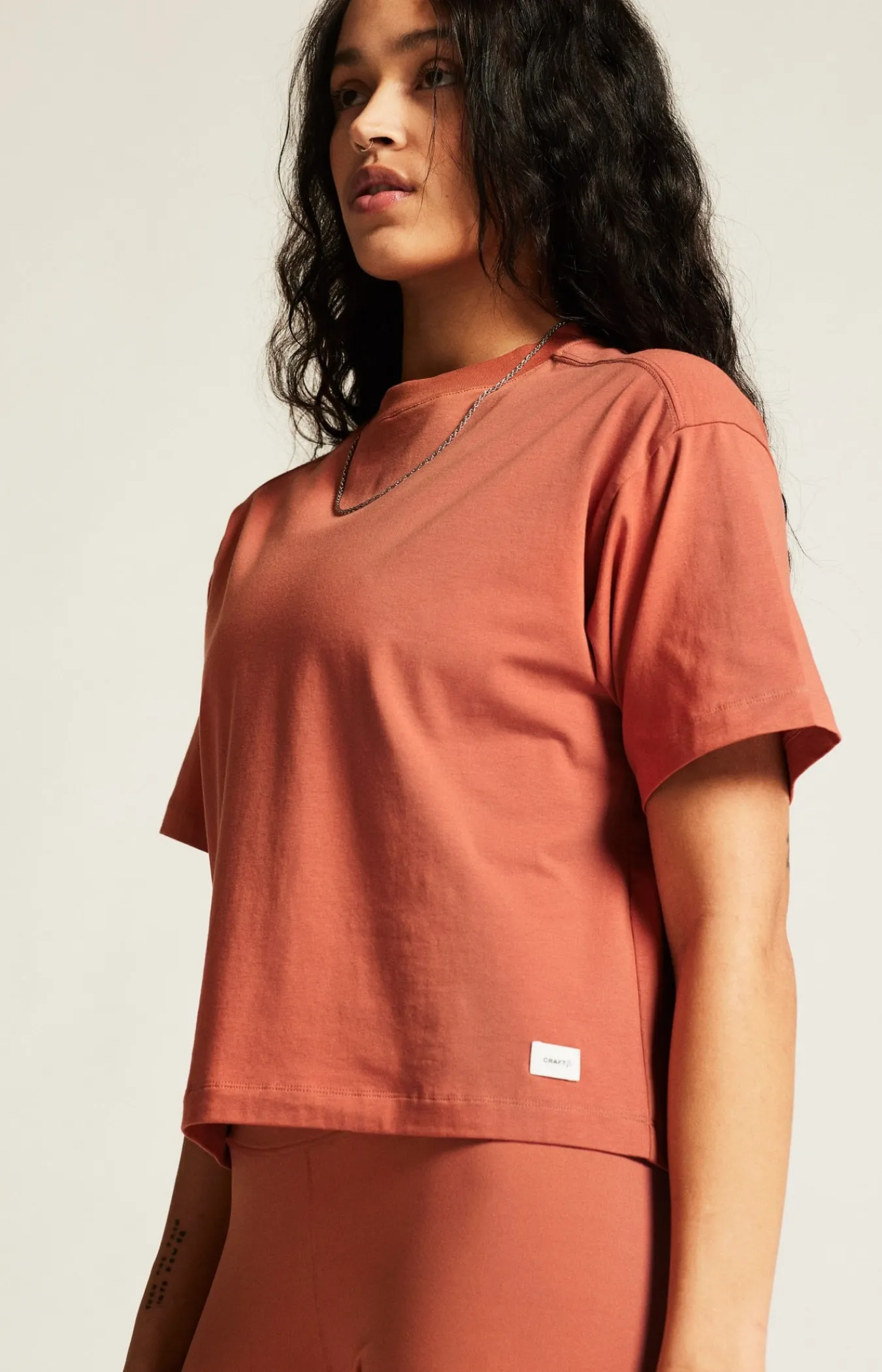 T-Skjorter & Singleter|Trening>Craft Sportswear Collective Relaxed Ss Tee W Sequoia