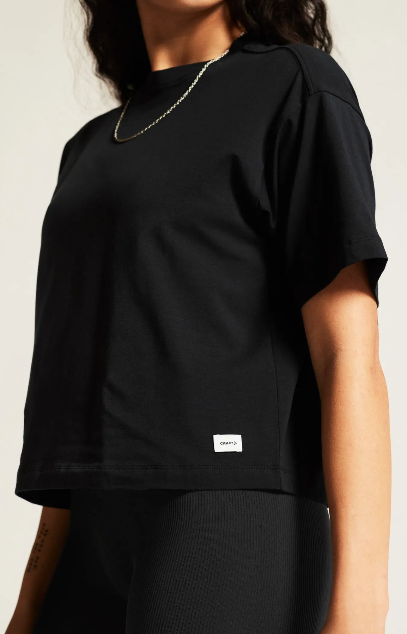 T-Skjorter & Singleter|Trening>Craft Sportswear Collective Relaxed Ss Tee W Black
