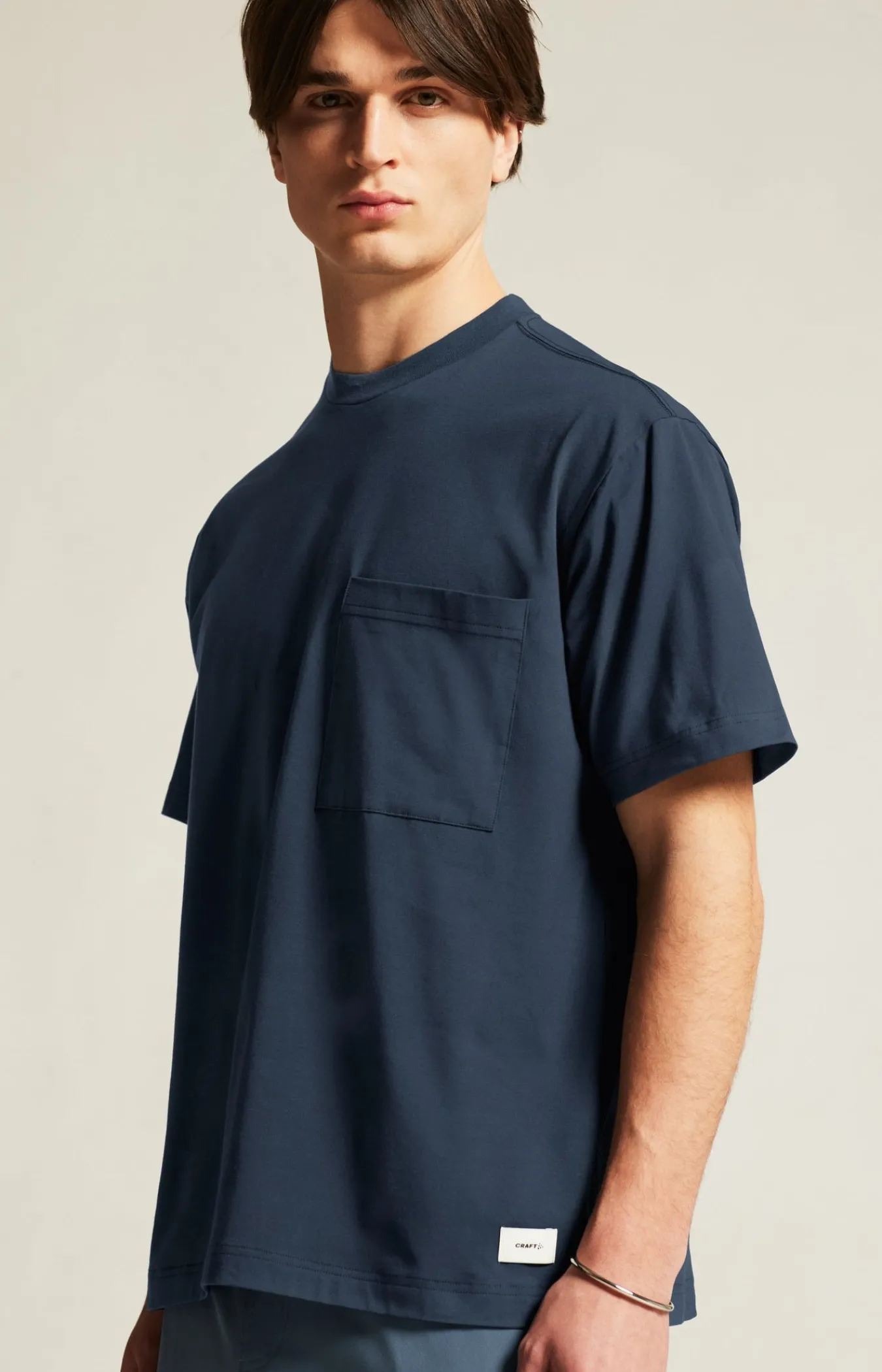 T-Skjorter & Singleter|Trening>Craft Sportswear Collective Relaxed Ss Tee M Blaze