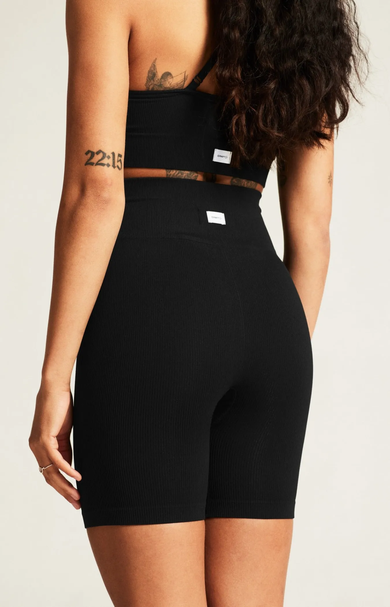 Tights|Trening>Craft Sportswear Collective Rib Short Tights W Black