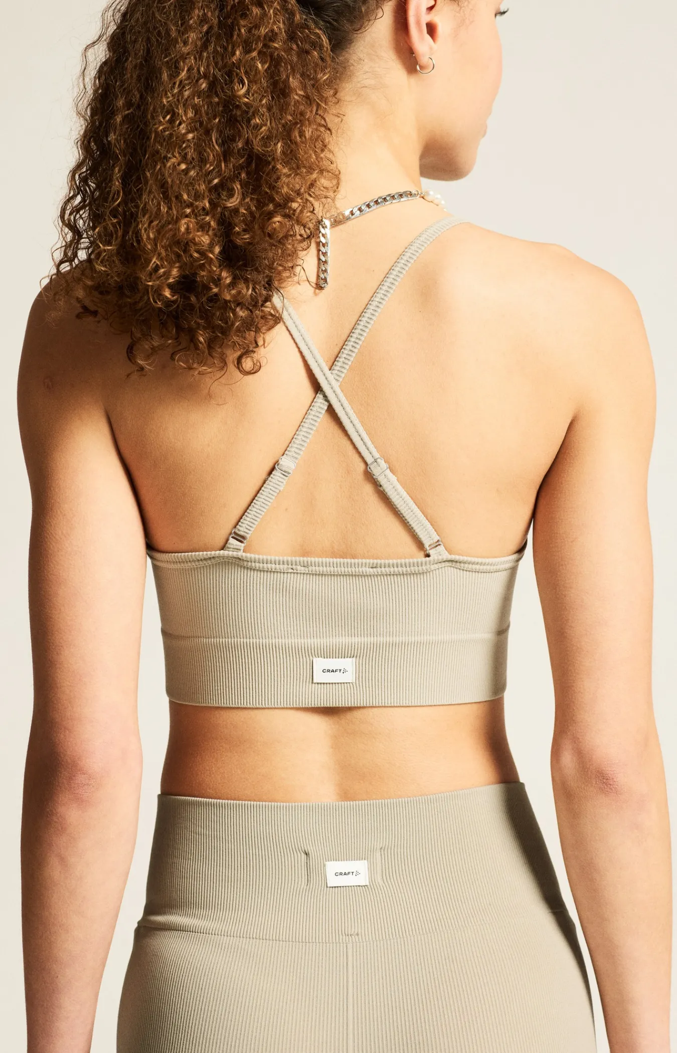Undertøy|Trening>Craft Sportswear Collective Rib Strap Sports Bra W Hay