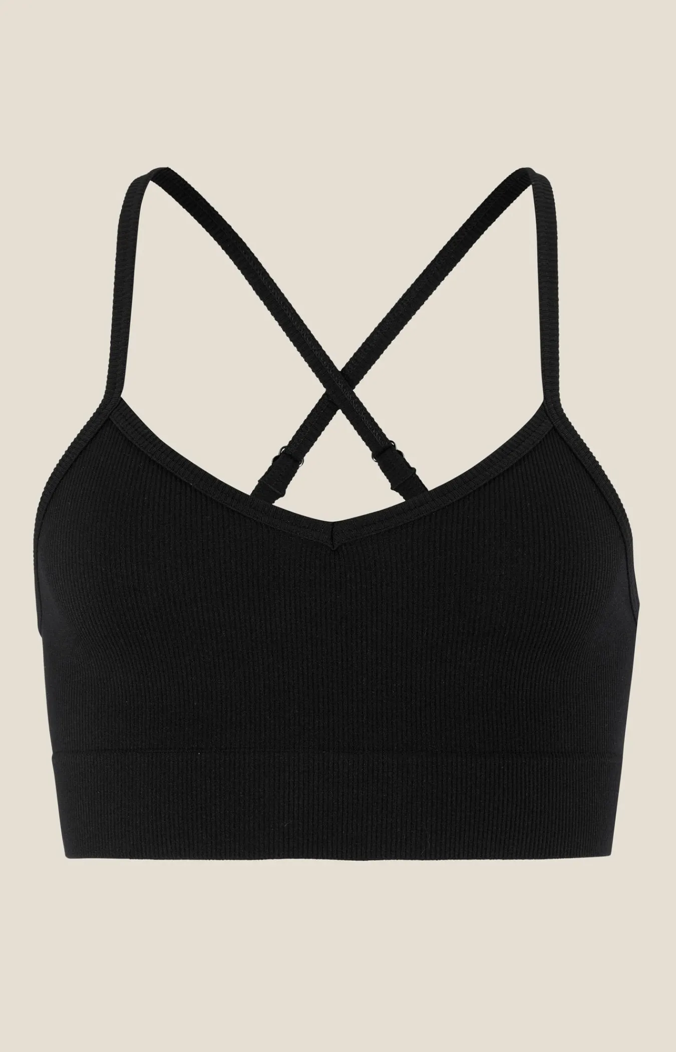 Undertøy|Trening>Craft Sportswear Collective Rib Strap Sports Bra W Black