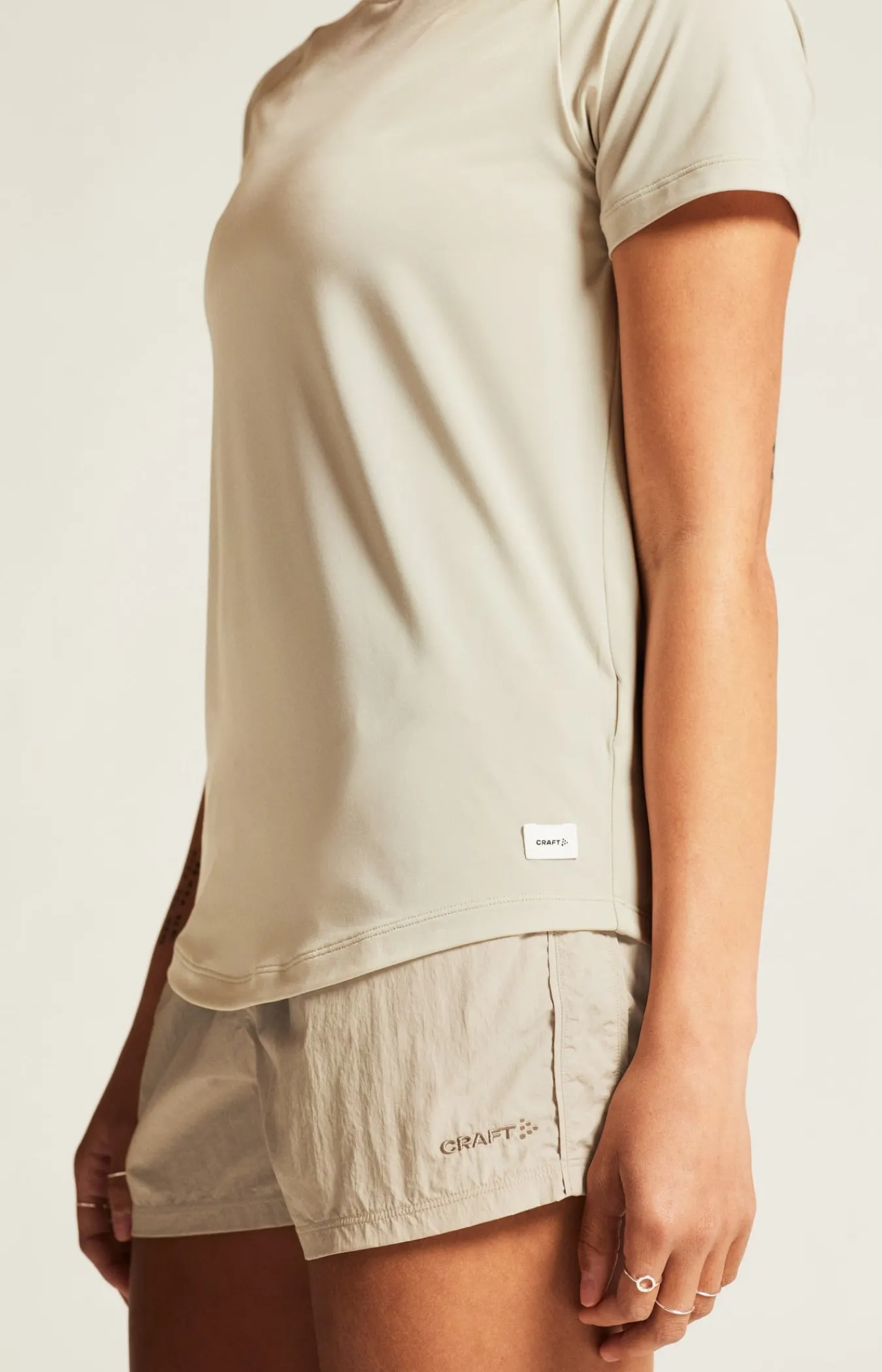 T-Skjorter & Singleter|Trening>Craft Sportswear Collective Ss Tee W Plaster