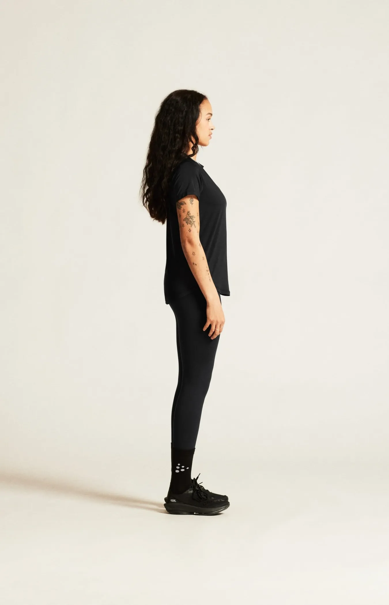 T-Skjorter & Singleter|Trening>Craft Sportswear Collective Ss Tee W Black