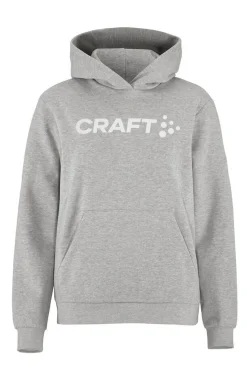 Gensere>Craft Sportswear Community 2.0 Craft Hoodie W Grey melange