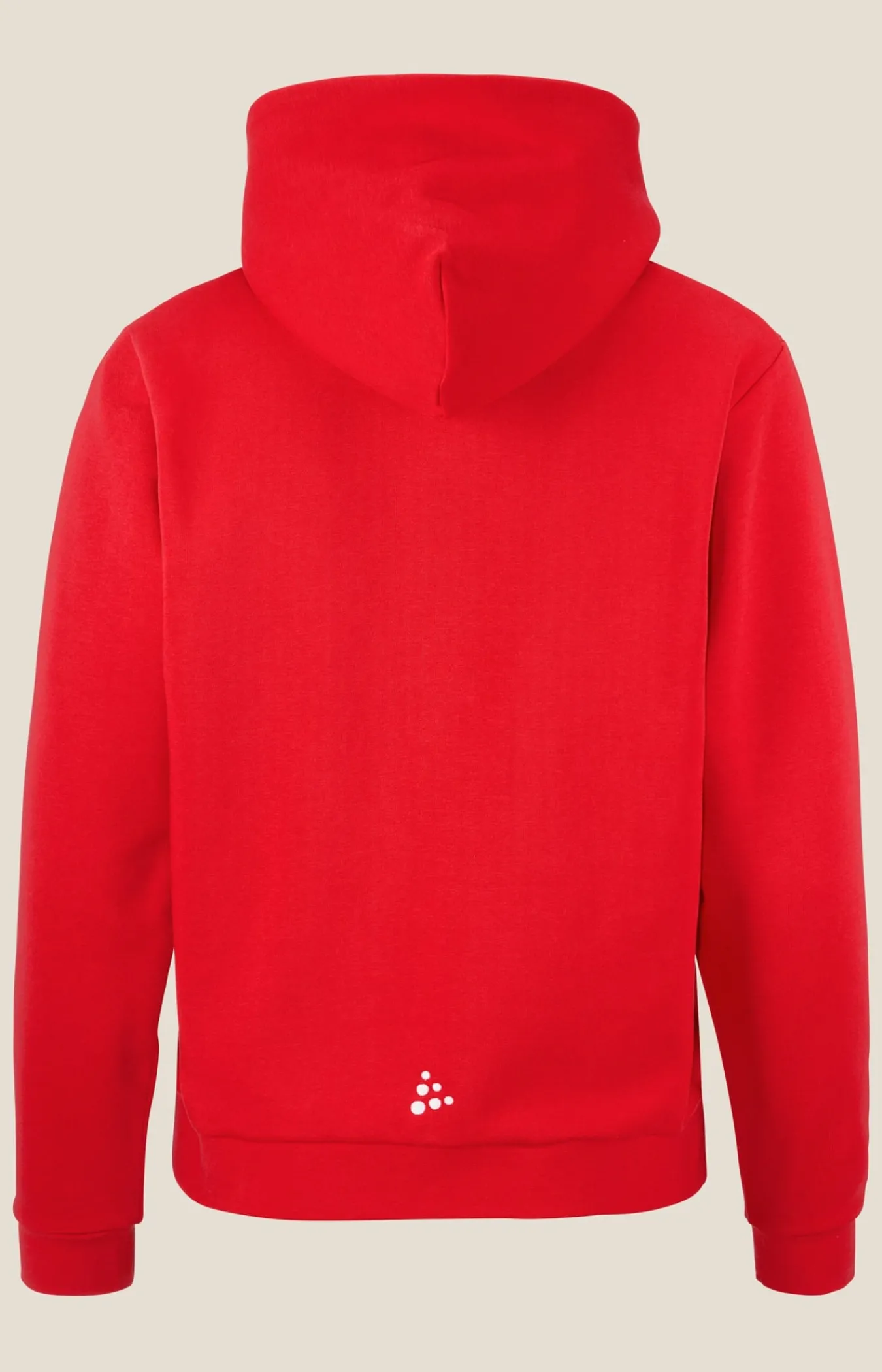 Gensere>Craft Sportswear Community 2.0 Logo Fz Hoodie W Bright red