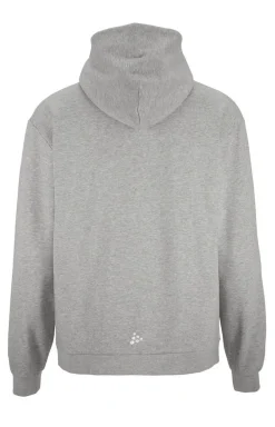 Gensere>Craft Sportswear Community 2.0 Logo Fz Hoodie M Grey melange