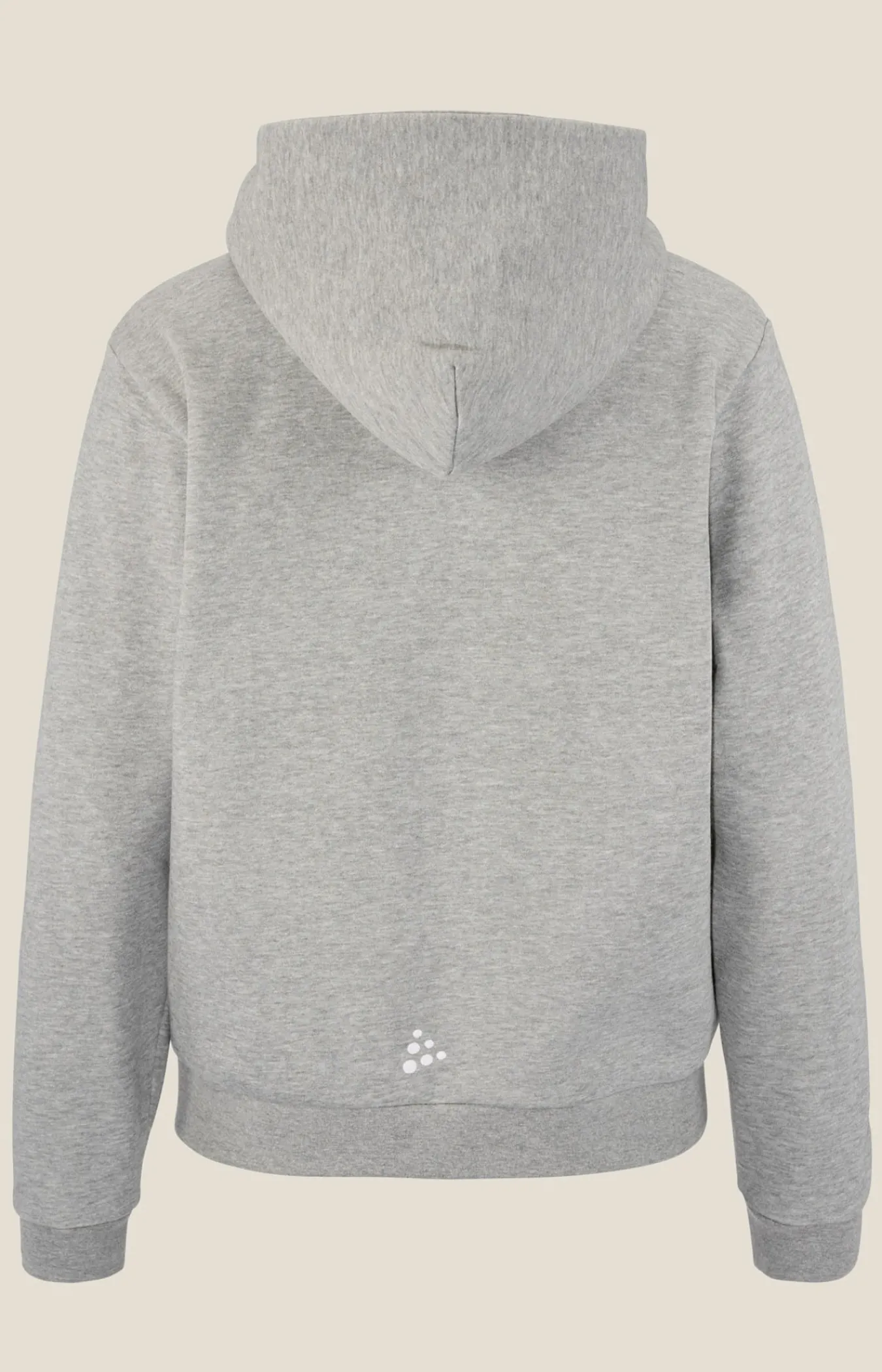 Gensere>Craft Sportswear Community 2.0 Logo Fz Hoodie W Grey melange