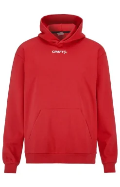 Gensere>Craft Sportswear Community 2.0 Logo Hoodie M Bright Red