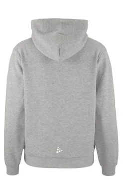 Gensere>Craft Sportswear Community 2.0 Logo Hoodie W Grey melange