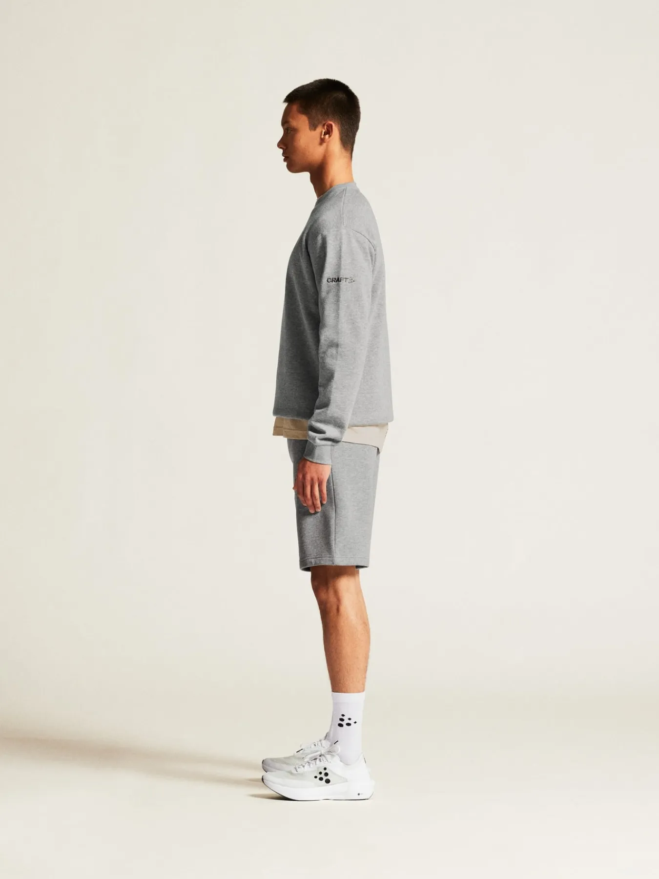 Gensere>Craft Sportswear Community 2.0 R Neck M Grey melange