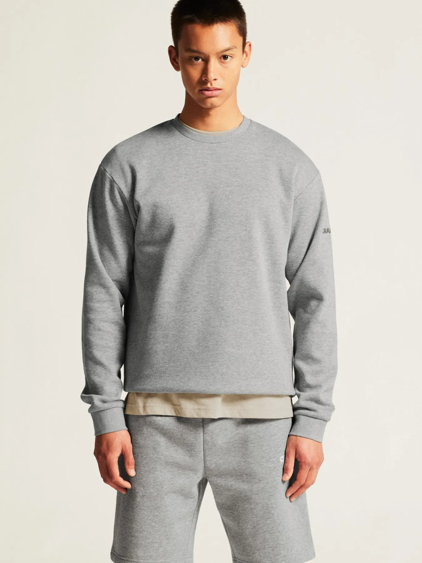 Gensere>Craft Sportswear Community 2.0 R Neck M Grey melange
