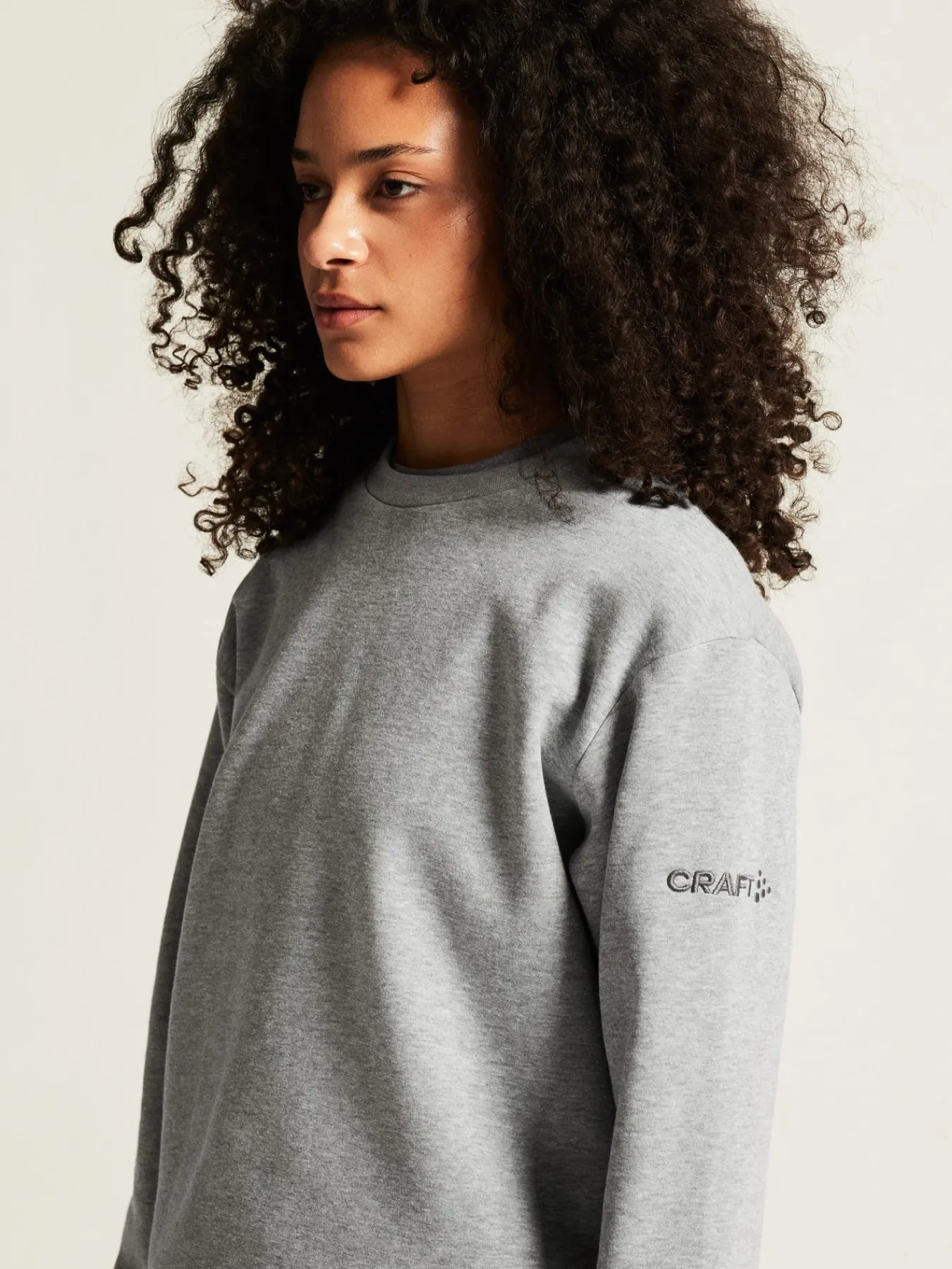 Gensere>Craft Sportswear Community 2.0 R Neck W Grey melange