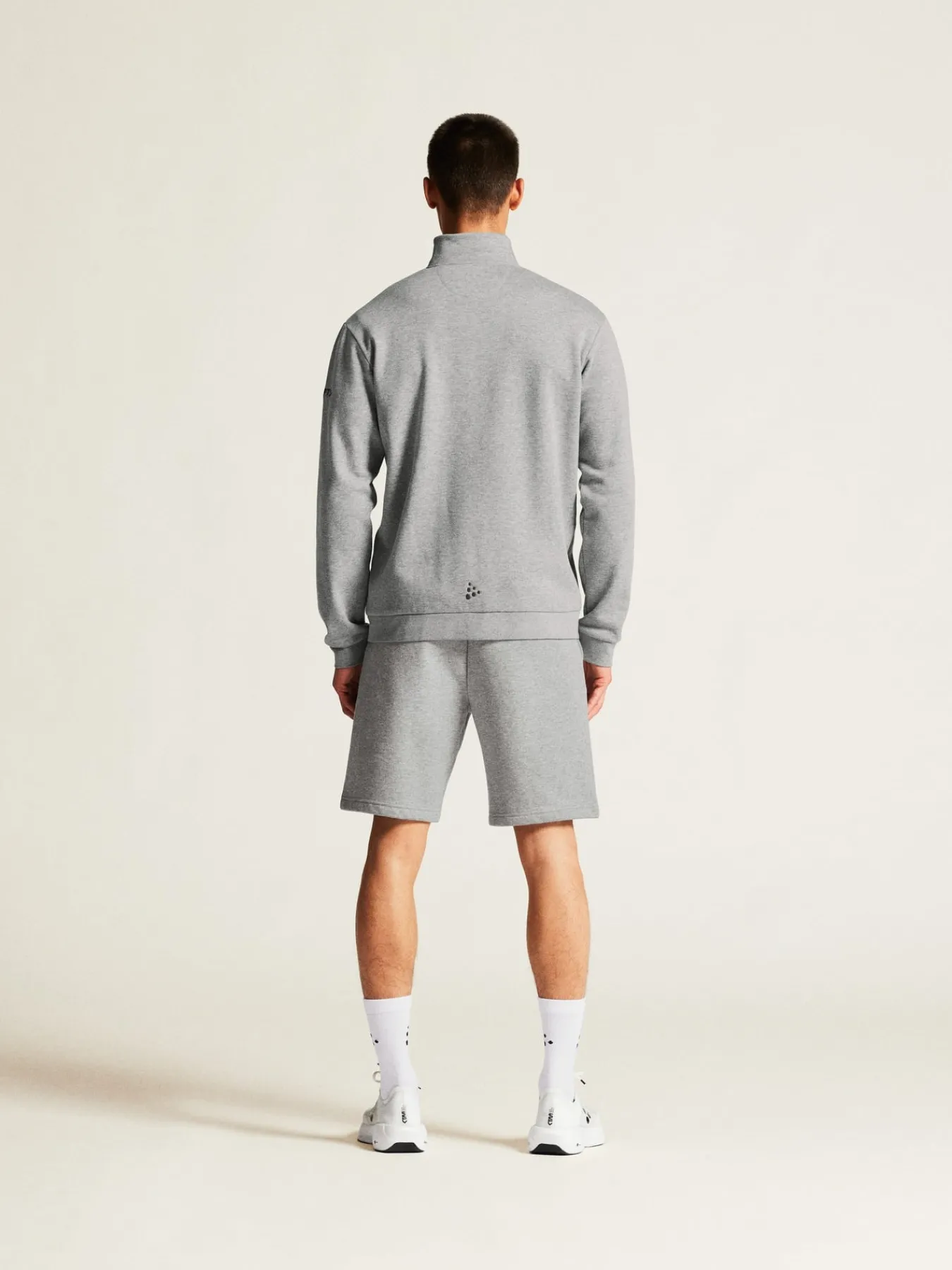 Gensere>Craft Sportswear Community 2.0 Zip Jkt M Grey melange