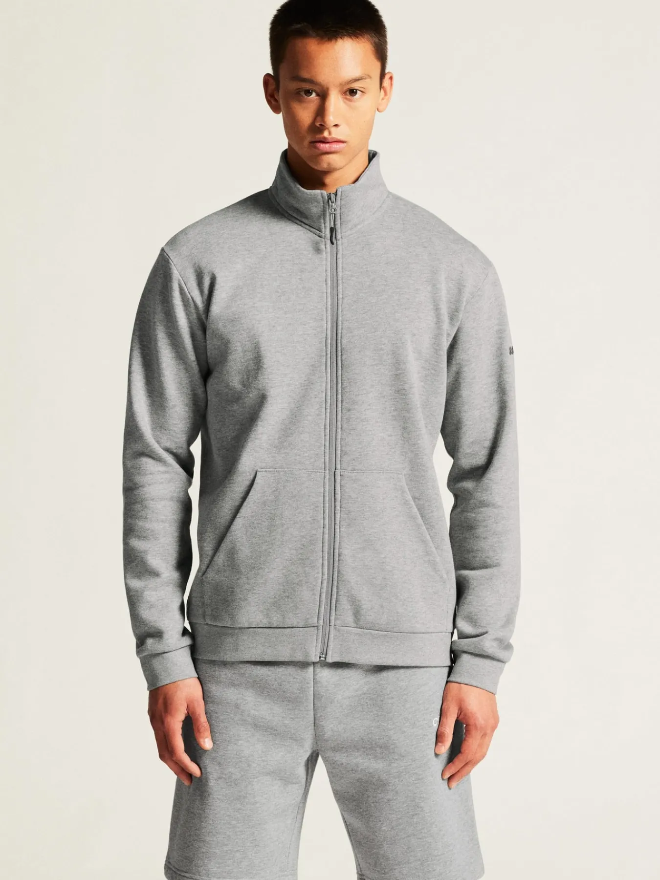 Gensere>Craft Sportswear Community 2.0 Zip Jkt M Grey melange