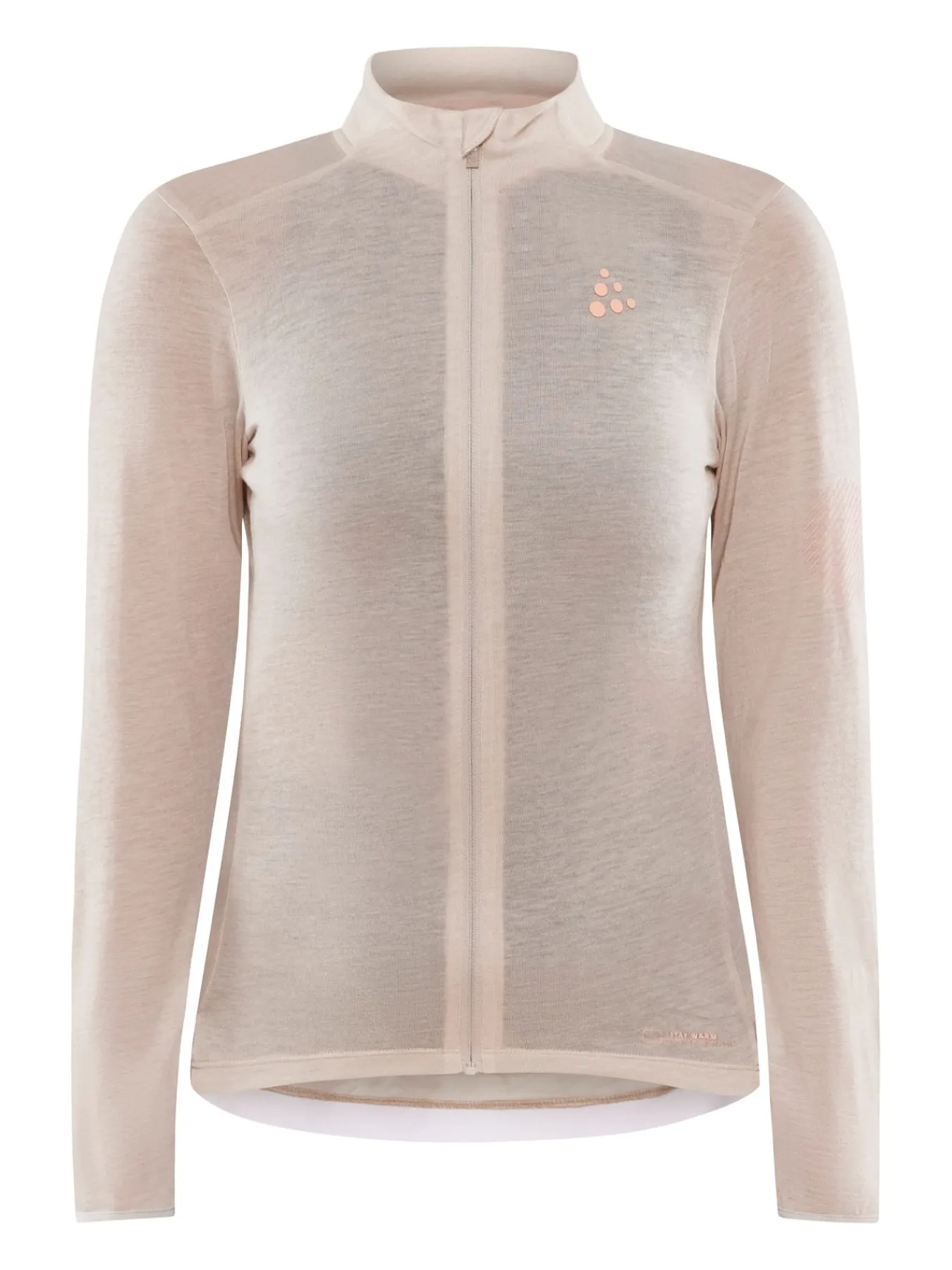Gensere|Sykling>Craft Sportswear Core Bike Essence Wool LS Jersey W Plaster-Melange