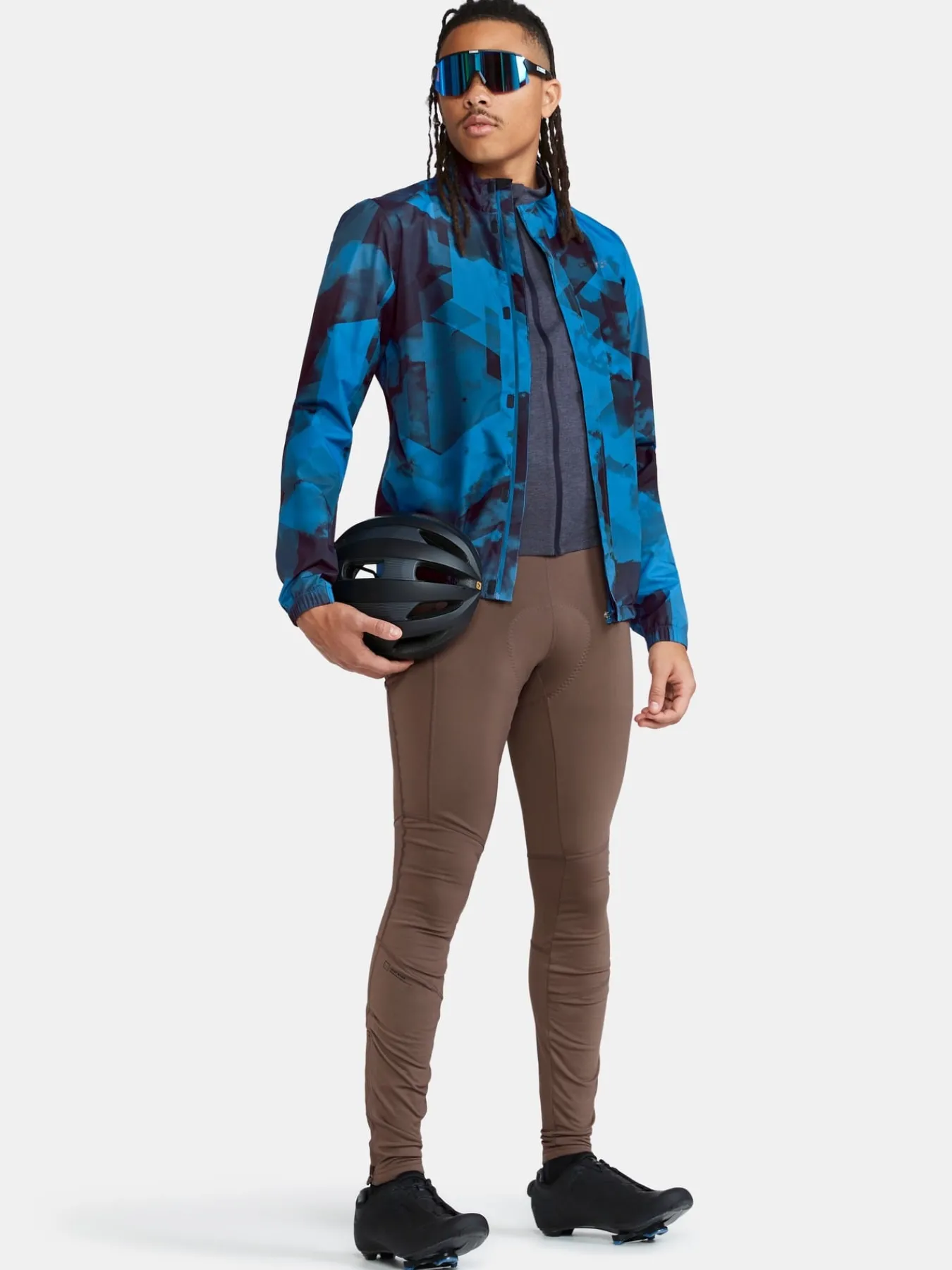 T-Skjorter & Singleter|Sykling>Craft Sportswear Core Bike Essence Wool LS Jersey M Blaze-Melange
