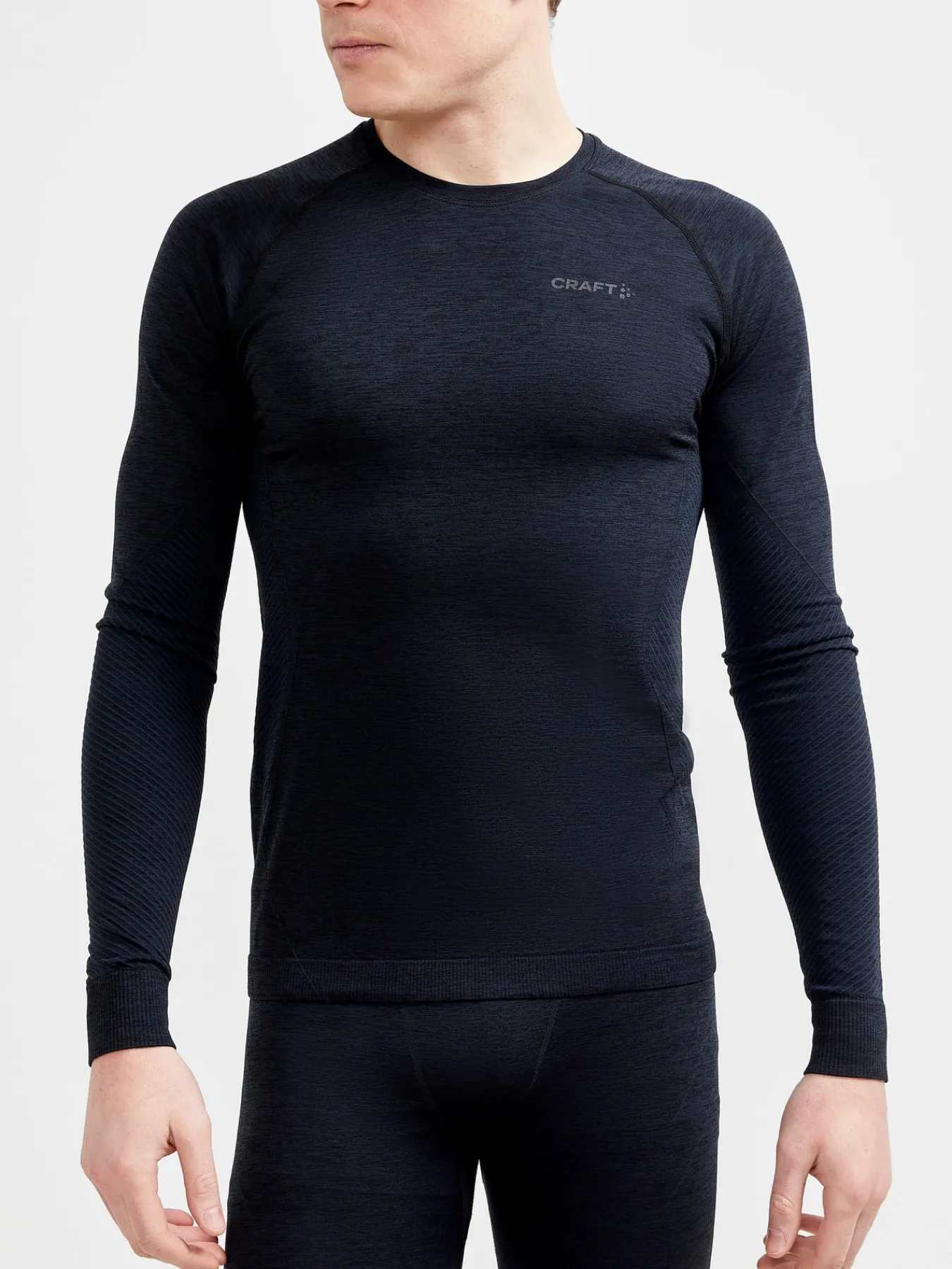 T-Skjorter & Singleter|Ull- & Superundertøy>Craft Sportswear CORE Dry Active Comfort Ls M Black