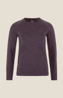 Gensere|Ull- & Superundertøy>Craft Sportswear CORE Dry Active Comfort Ls W Dk Plum