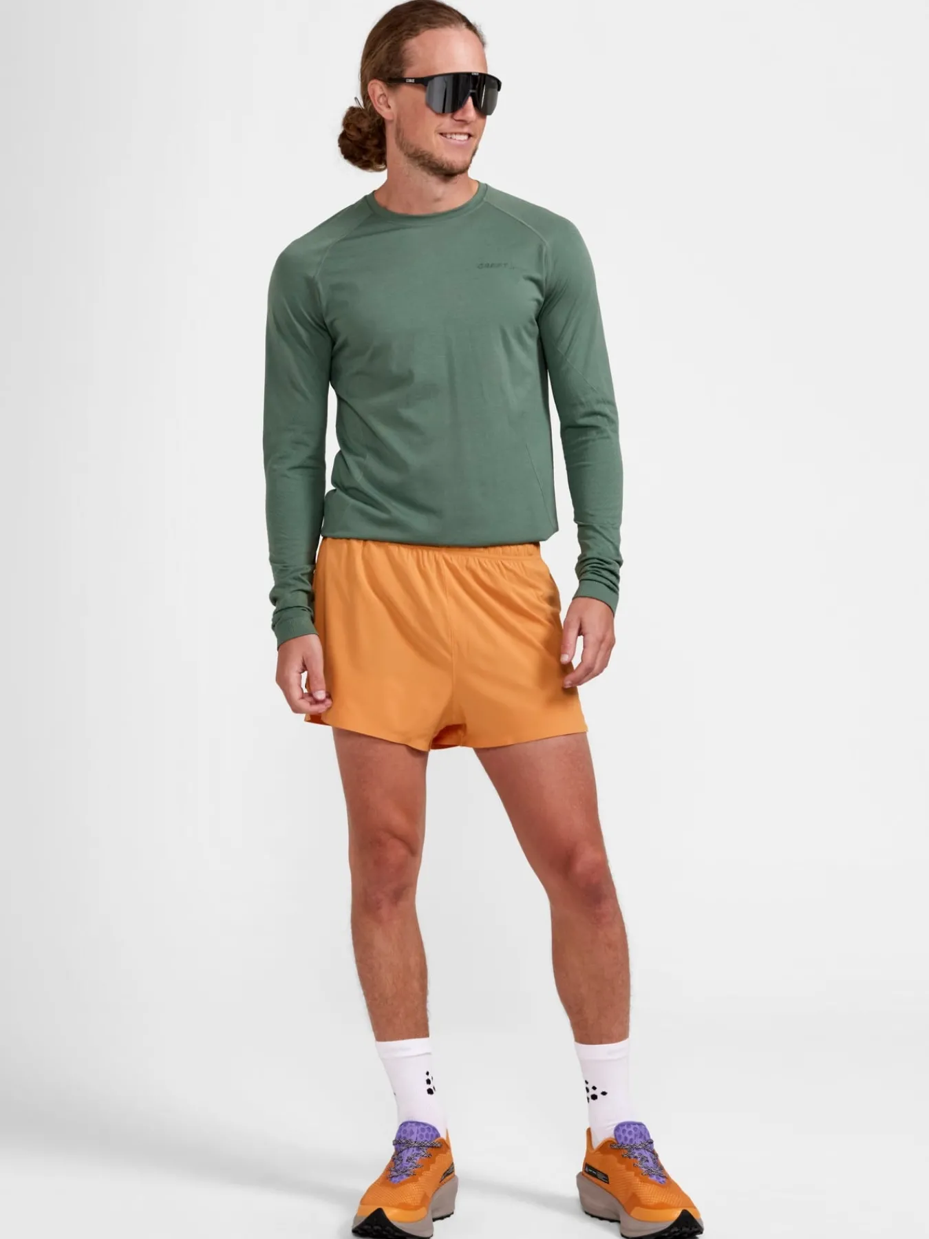 T-Skjorter & Singleter|Ull- & Superundertøy>Craft Sportswear CORE Dry Active Comfort Ls M Moss