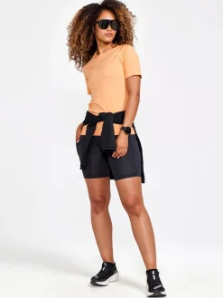 T-Skjorter & Singleter|Ull- & Superundertøy>Craft Sportswear CORE Dry Active Comfort Ss W Peach