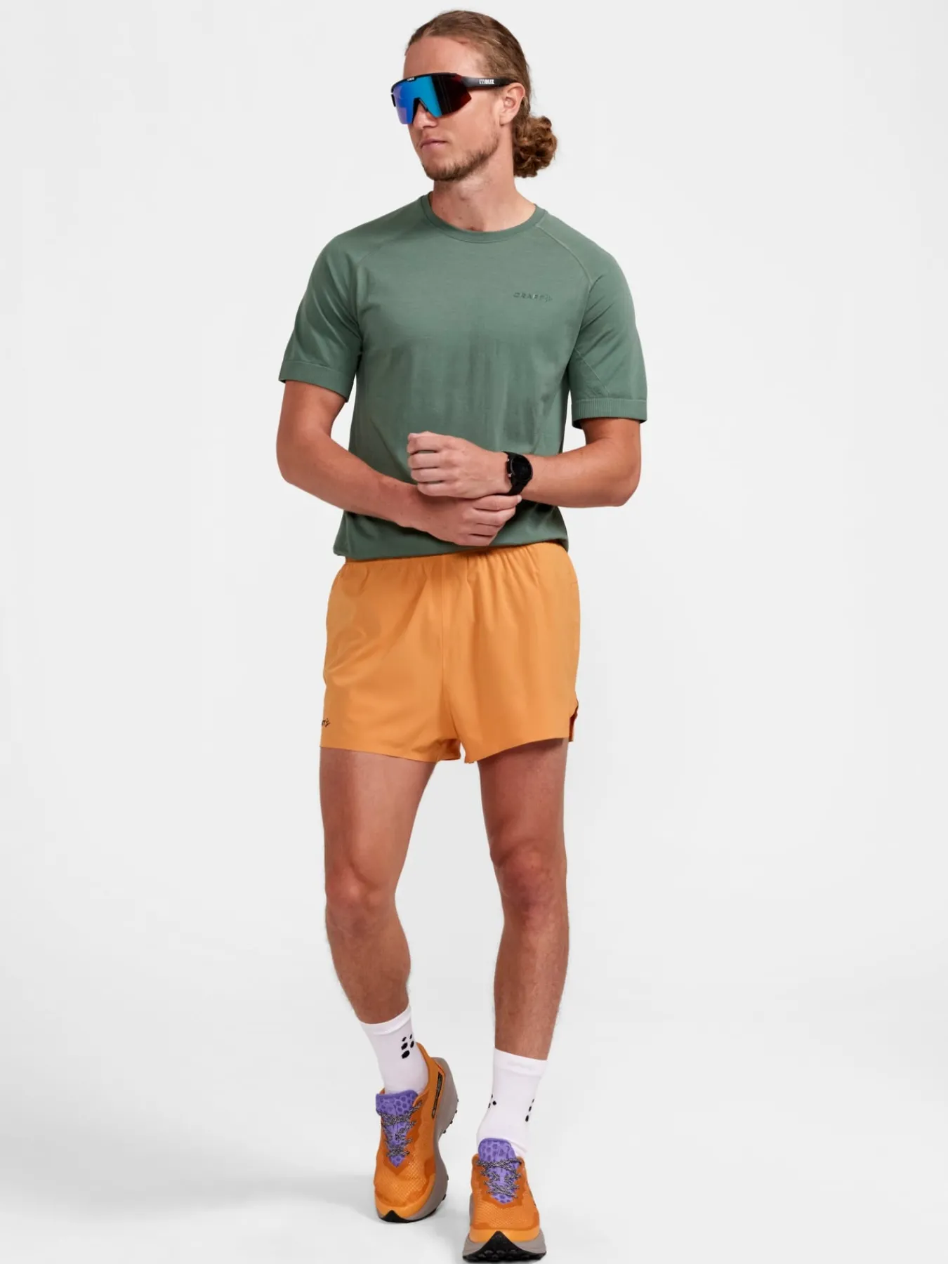 T-Skjorter & Singleter|Ull- & Superundertøy>Craft Sportswear CORE Dry Active Comfort Ss M Moss
