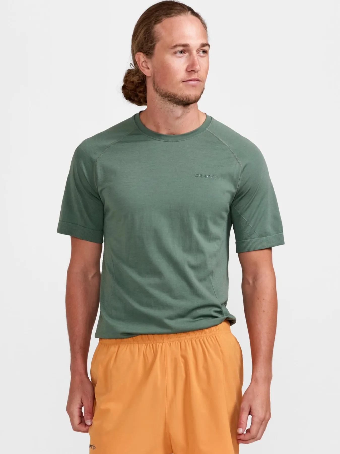 T-Skjorter & Singleter|Ull- & Superundertøy>Craft Sportswear CORE Dry Active Comfort Ss M Moss