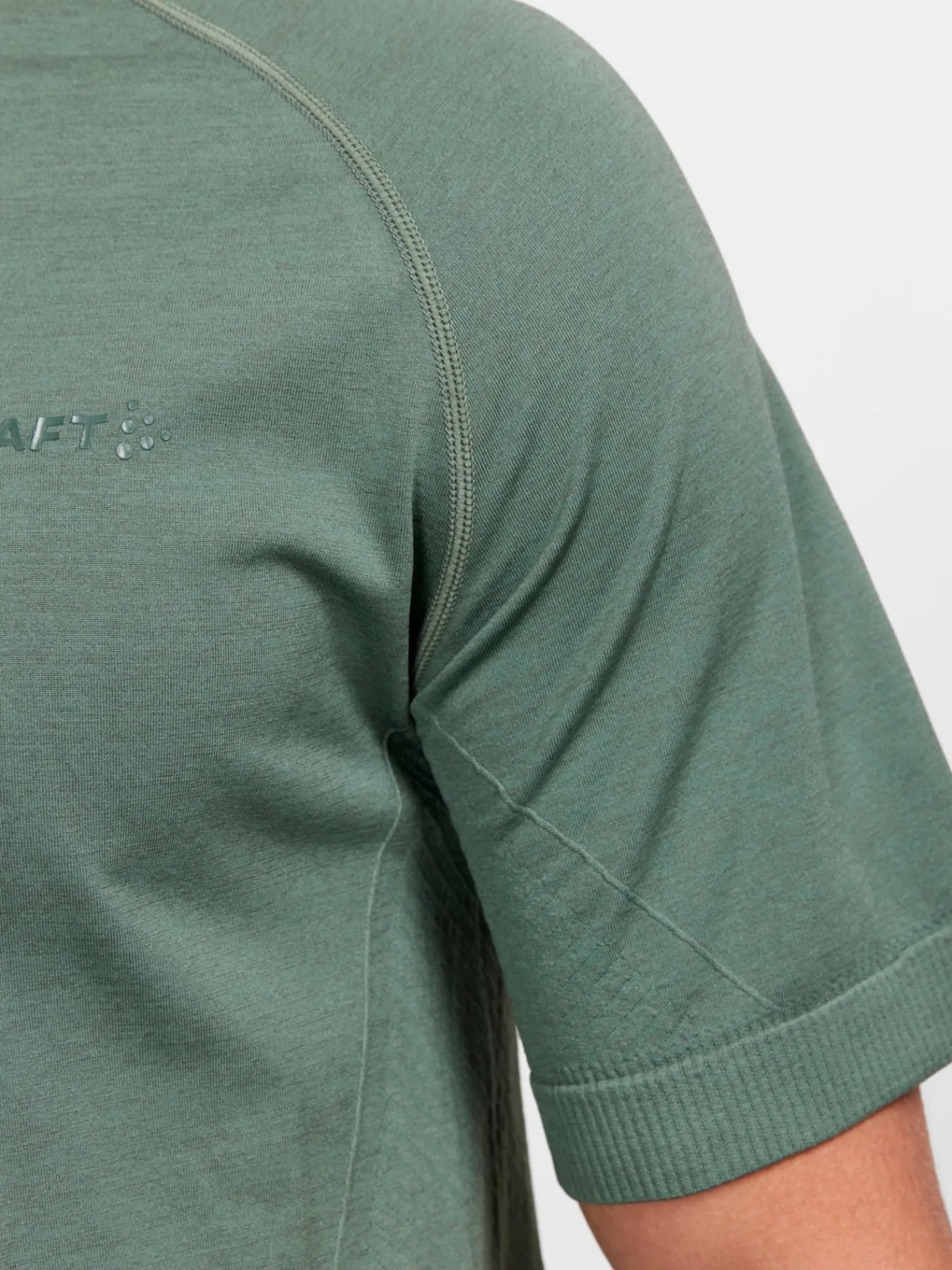 T-Skjorter & Singleter|Ull- & Superundertøy>Craft Sportswear CORE Dry Active Comfort Ss M Moss