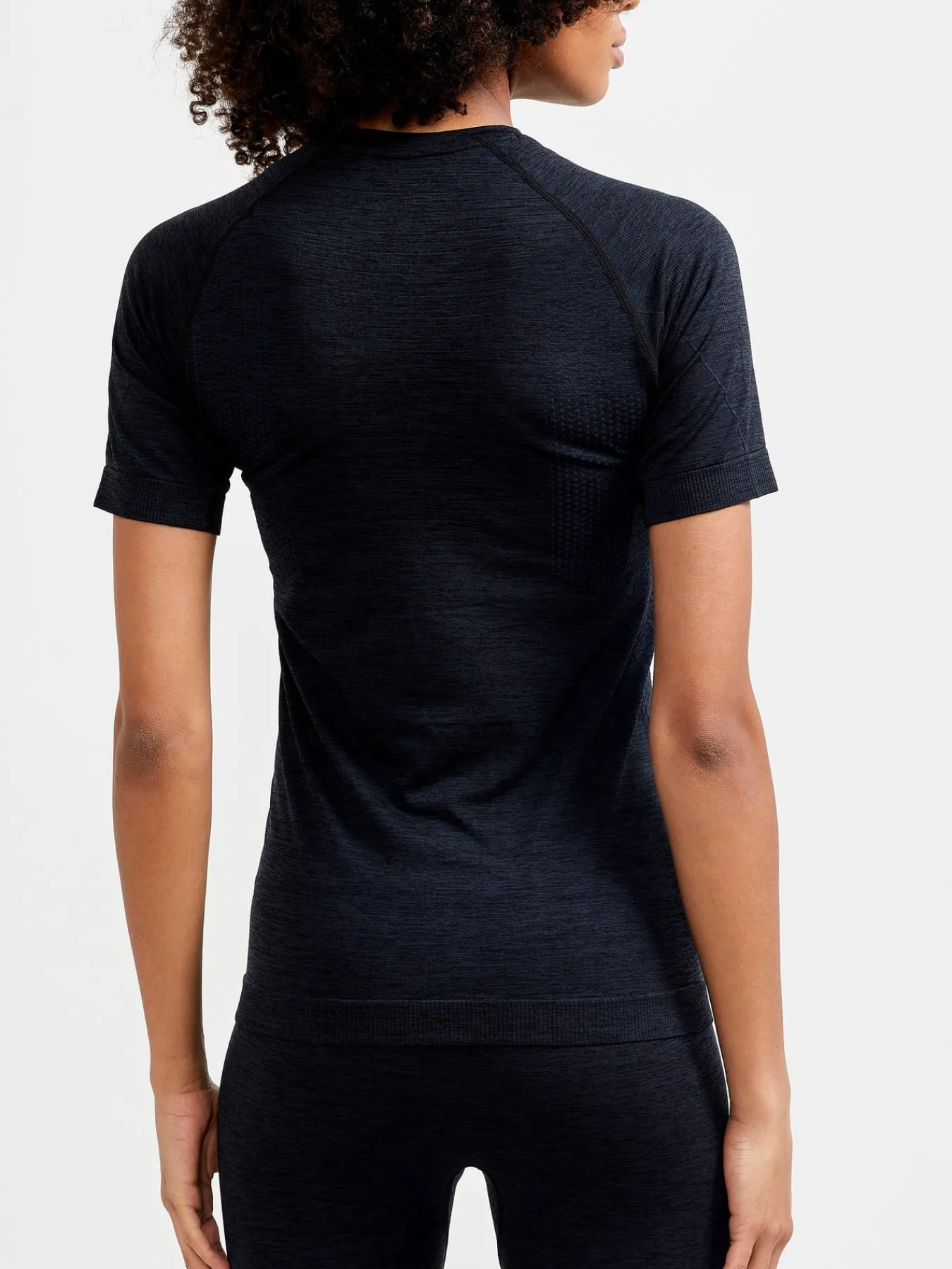 T-Skjorter & Singleter|Ull- & Superundertøy>Craft Sportswear CORE Dry Active Comfort Ss W Black