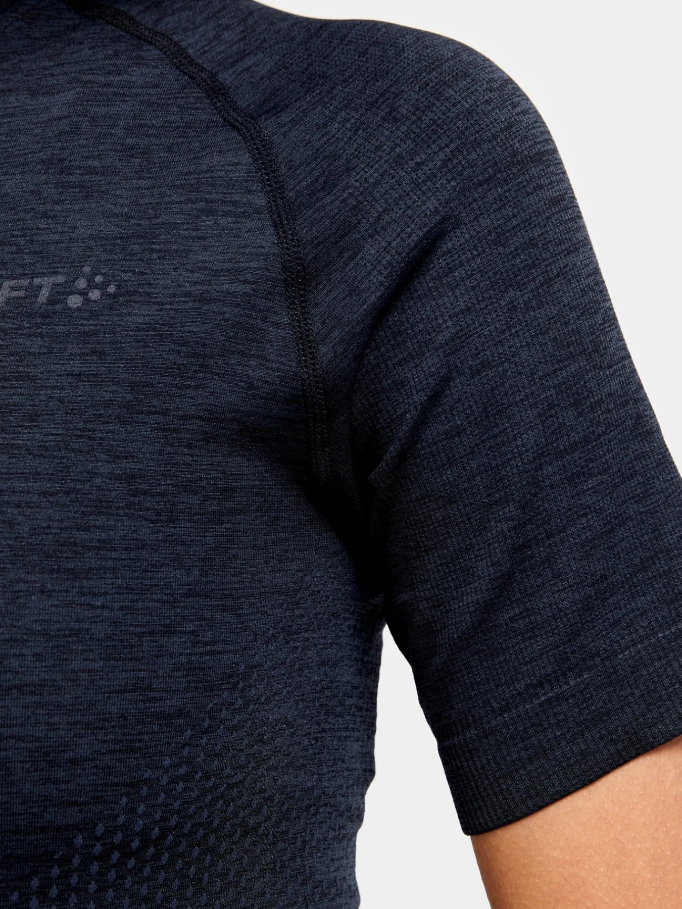 T-Skjorter & Singleter|Ull- & Superundertøy>Craft Sportswear CORE Dry Active Comfort Ss W Black