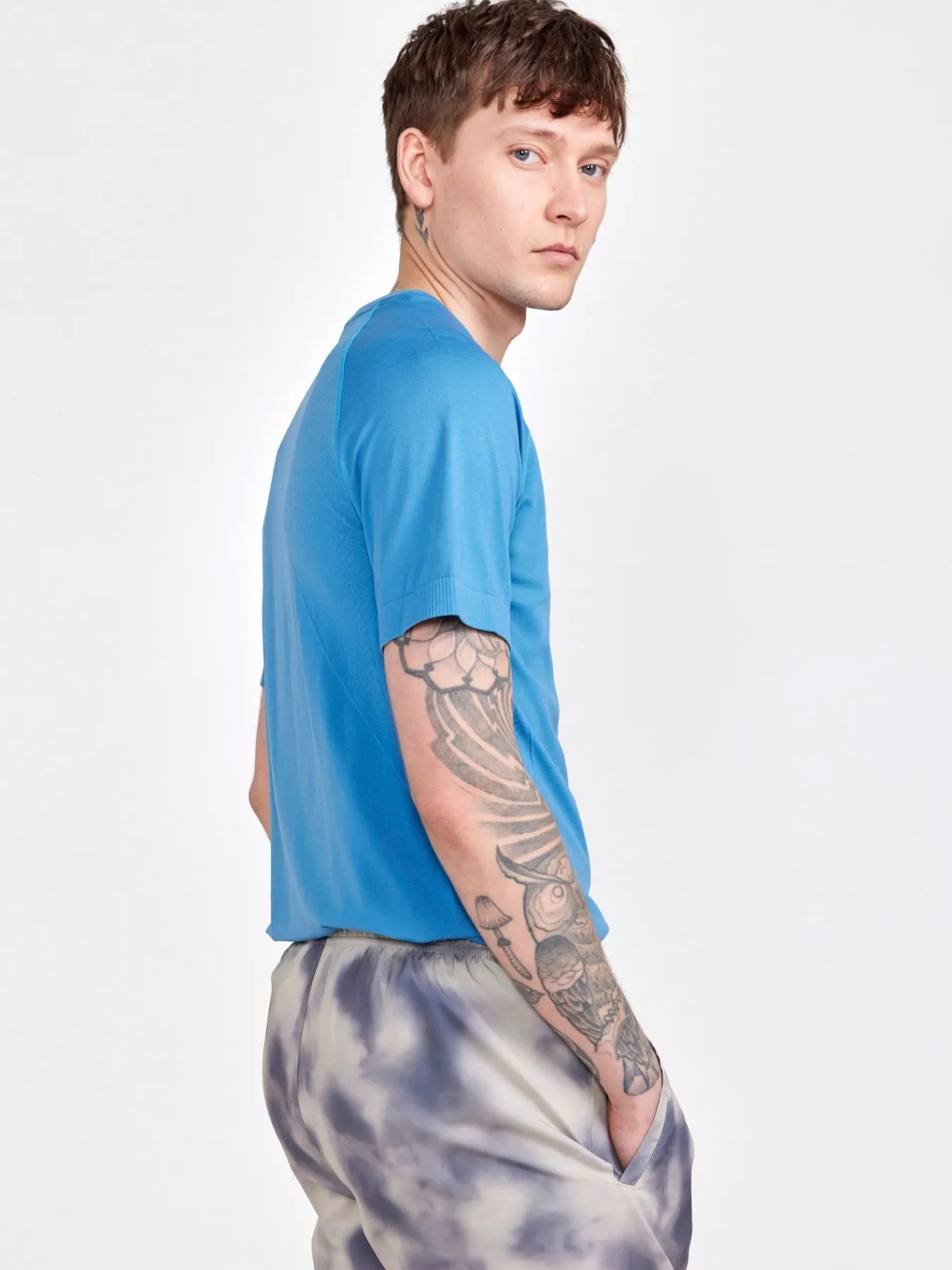T-Skjorter & Singleter|Ull- & Superundertøy>Craft Sportswear CORE Dry Active Comfort Ss M Fluid