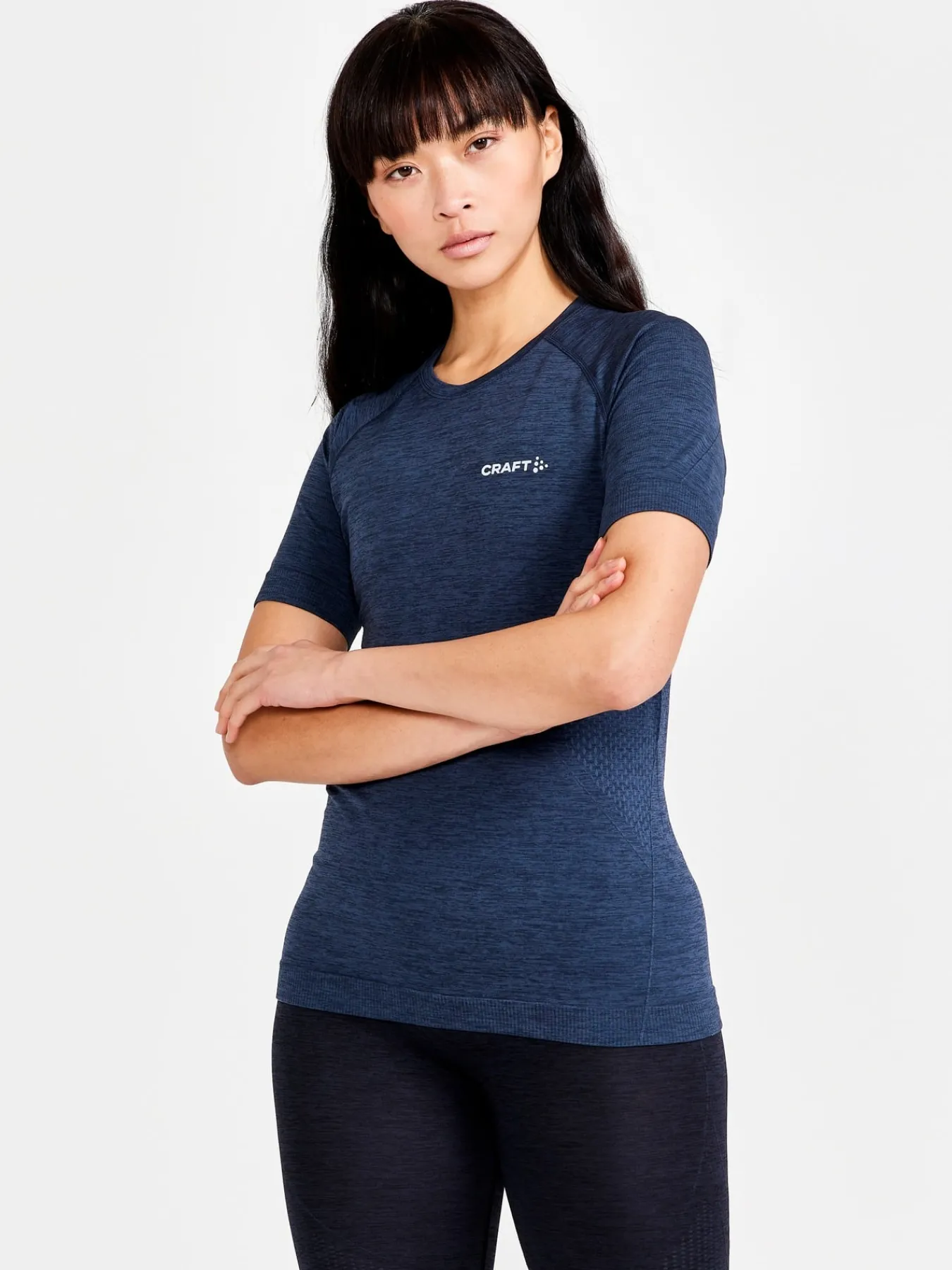 T-Skjorter & Singleter|Ull- & Superundertøy>Craft Sportswear CORE Dry Active Comfort Ss W Blaze