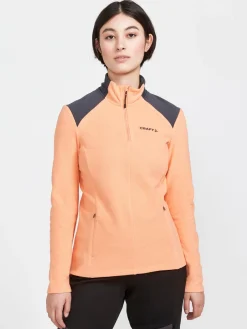 Mellomlag & Fleece|Mellomlag>Craft Sportswear CORE Edge Thermal midlayer W Glow-Asphalt