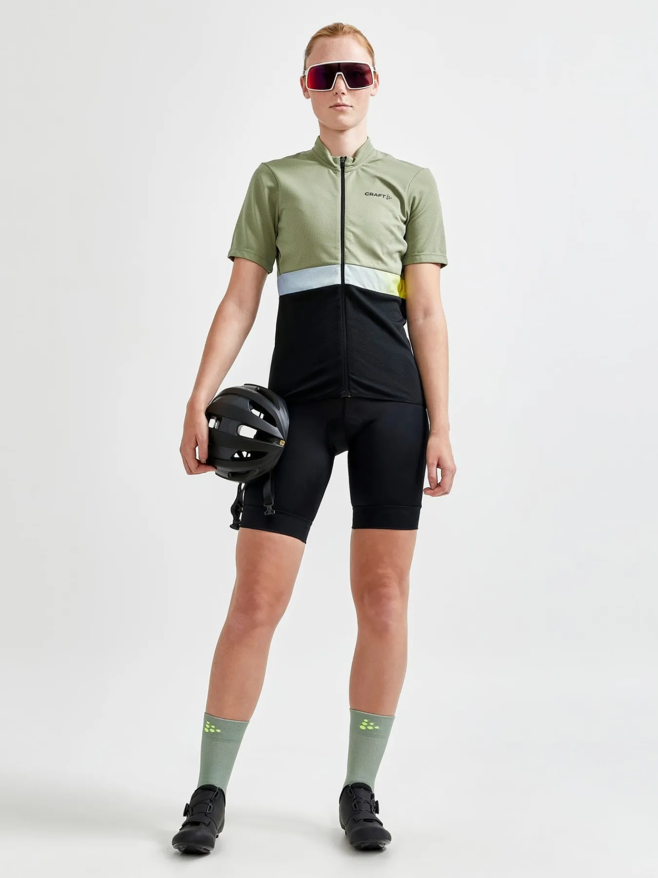 Sykling>Craft Sportswear CORE Endur Bib Shorts W Black-Black