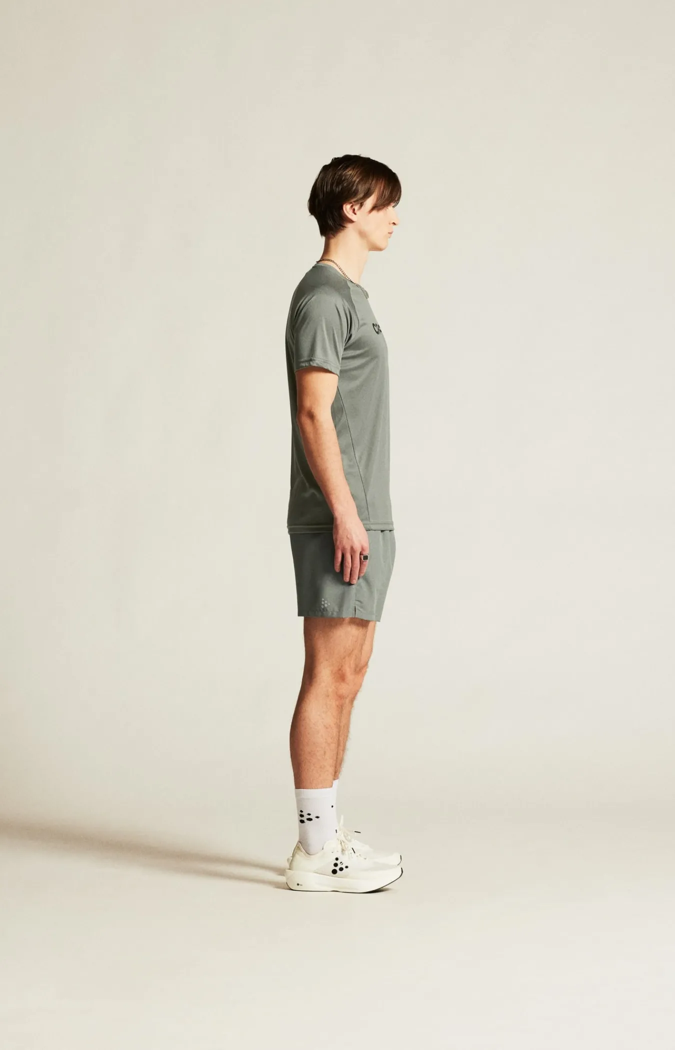 T-Skjorter & Singleter|Trening>Craft Sportswear CORE Essence Logo Tee M Leaf