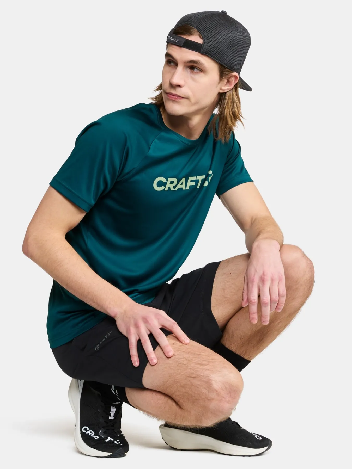 T-Skjorter & Singleter|Trening>Craft Sportswear CORE Essence Logo Tee M Alfa