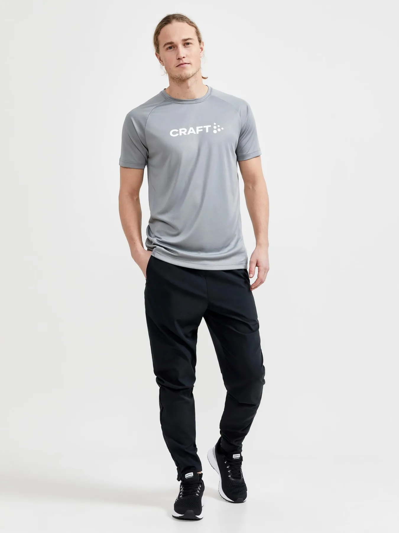 T-Skjorter & Singleter|Trening>Craft Sportswear CORE Essence Logo Tee M Monument