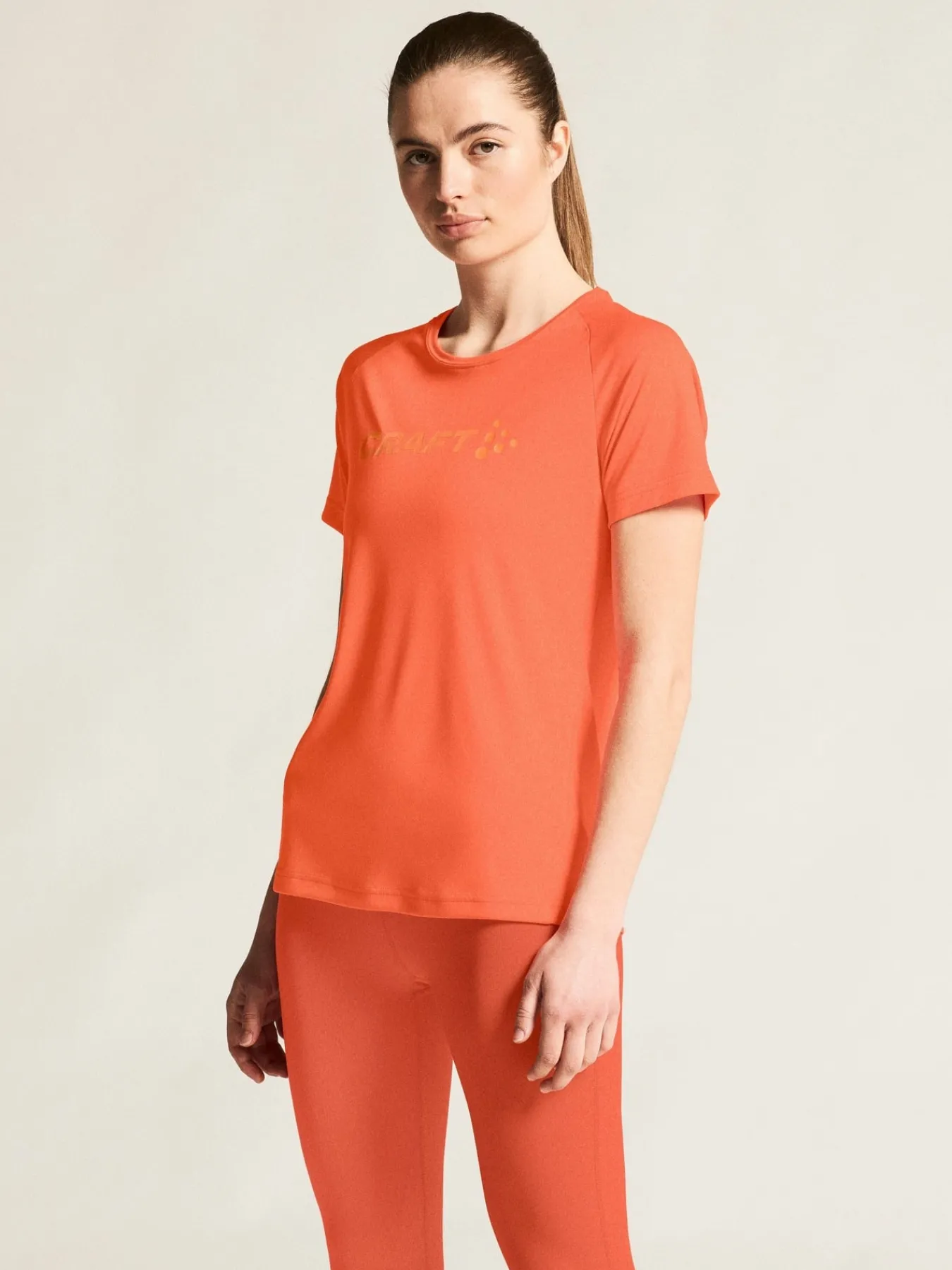 T-Skjorter & Singleter|Trening>Craft Sportswear CORE Essence Logo Tee W Trace